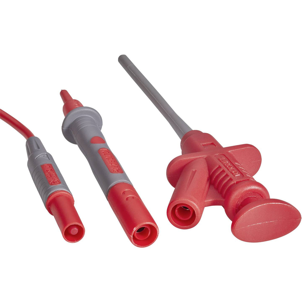 Voltcraft Sicherheits-Messleitungs-Set MS-6 Lamellenstecker 4mm Prüfspitze - 4053199994830