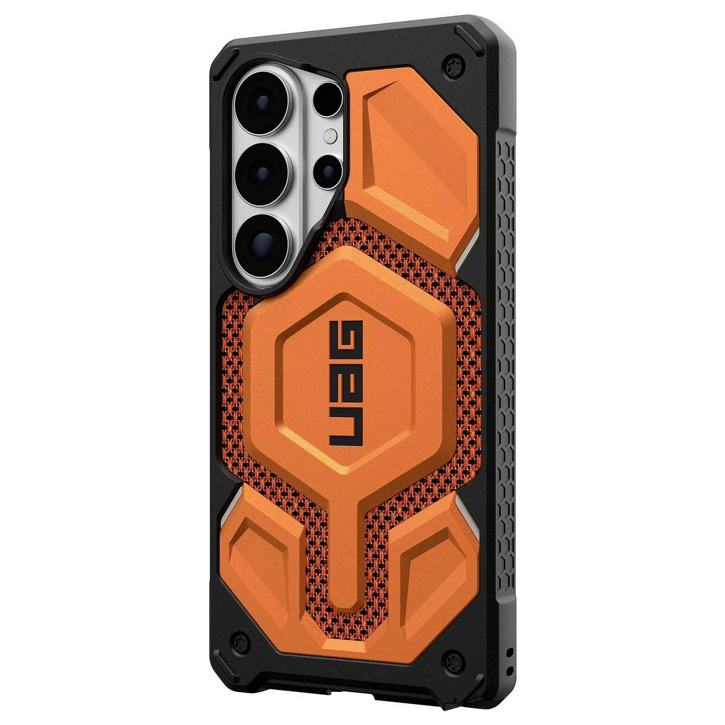 Urban Armor Gear Case Monarch Pro für Samsung Galaxy S26 Ultra Orange MagSafe - 0840283926945