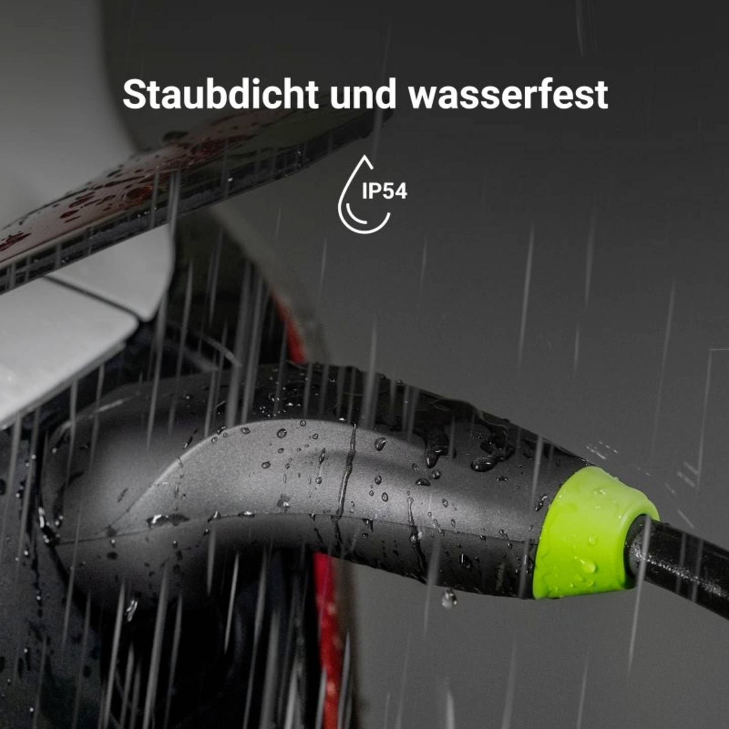 Green Cell eMobility Ladekabel GC Snap Typ 2 5m wasserdicht 16A IP54 11kW - 5904326370357