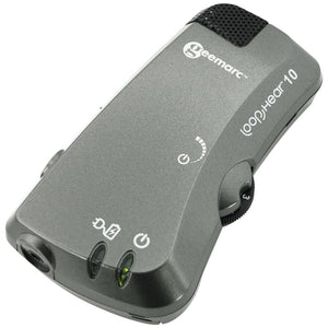 B-Ware Geemarc Hörverstärker Headsetanschluss Hörgerät kompatibel Handverstärker 80W