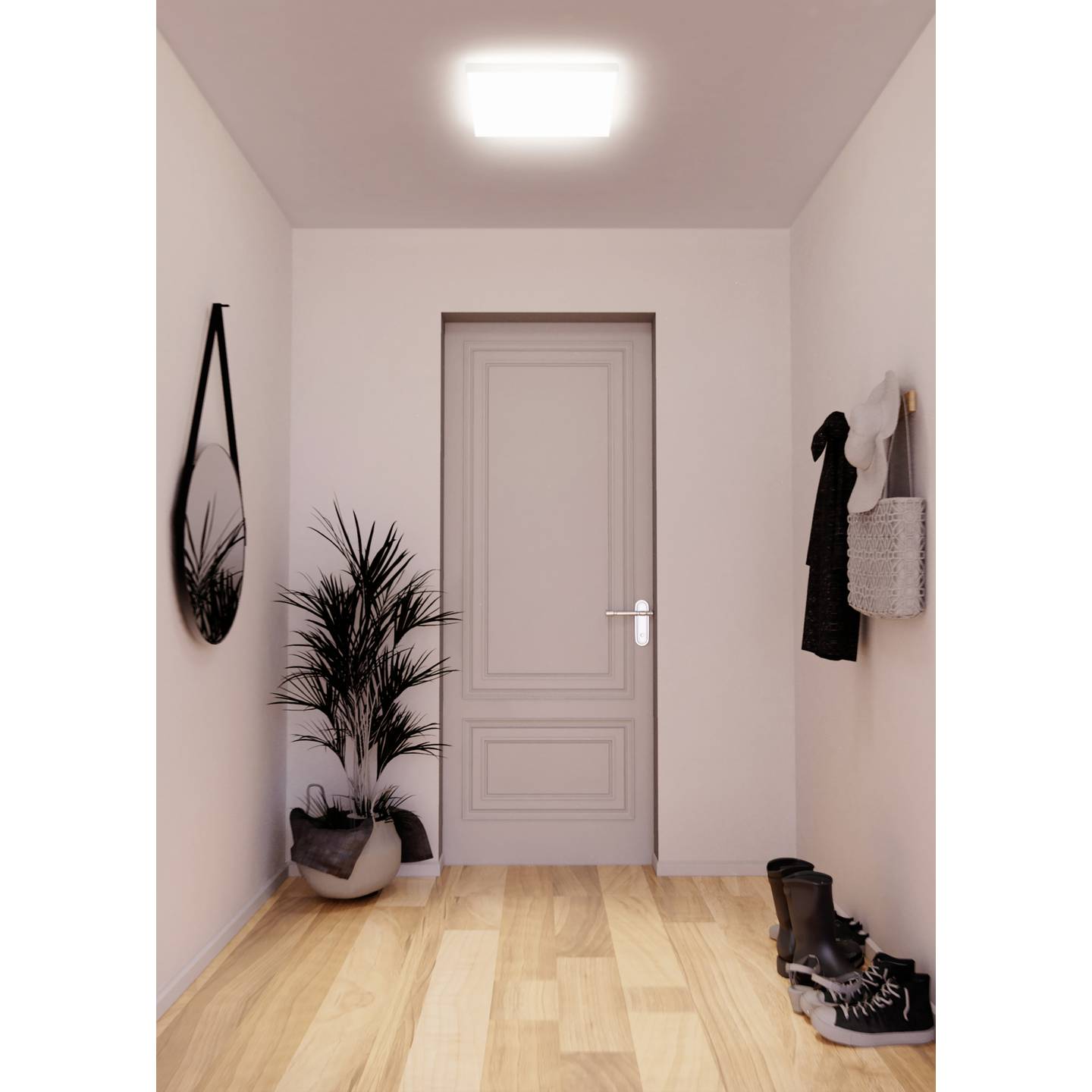 Müller-Licht LED Panel tint Aris 18W quadratisch App steuerbar RGB 6500K weiß - 4018412673275