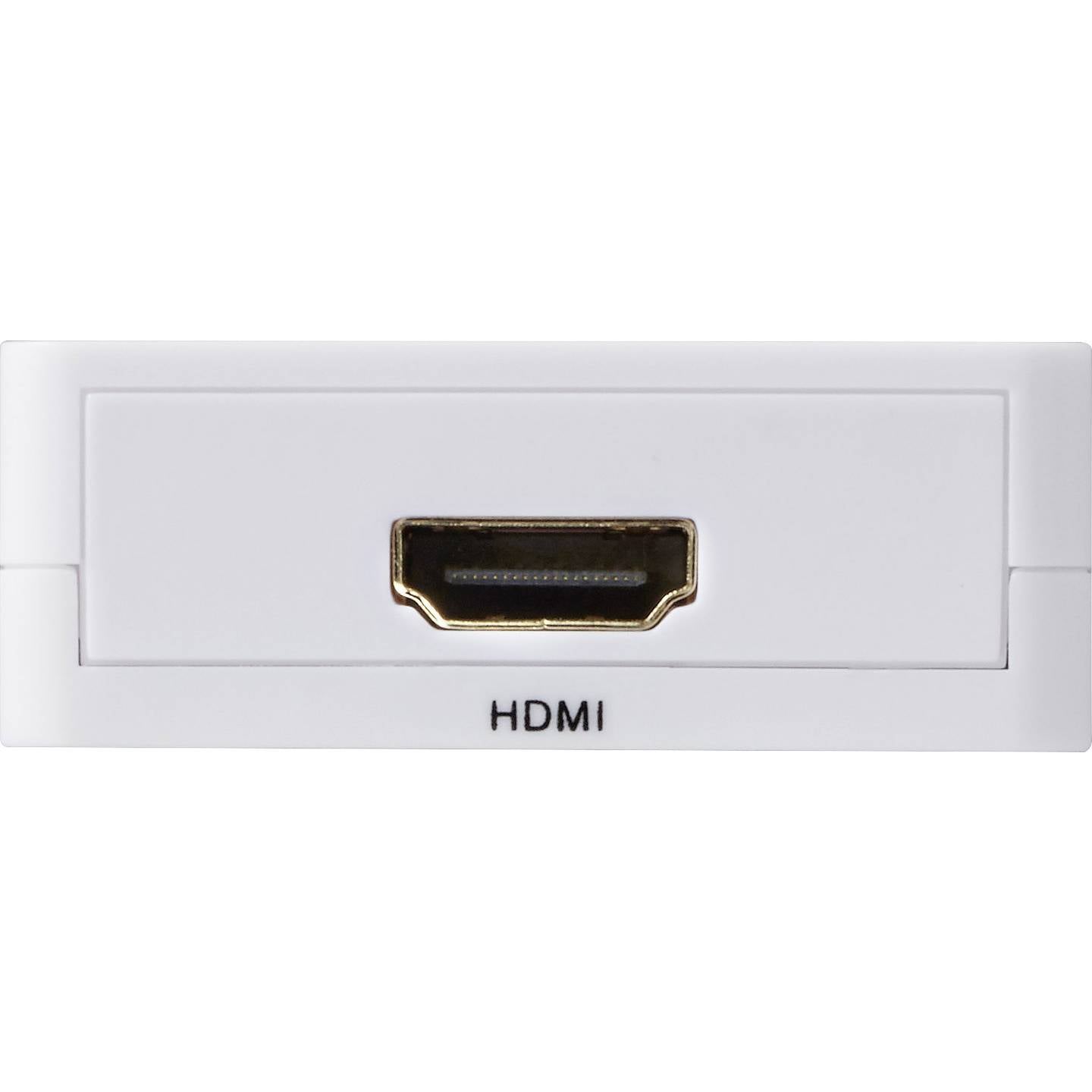 SpeaKa Professional Audio Extraktor HDMI 1920x1080 Audio-Video-Signal Weiß - 4053199547449