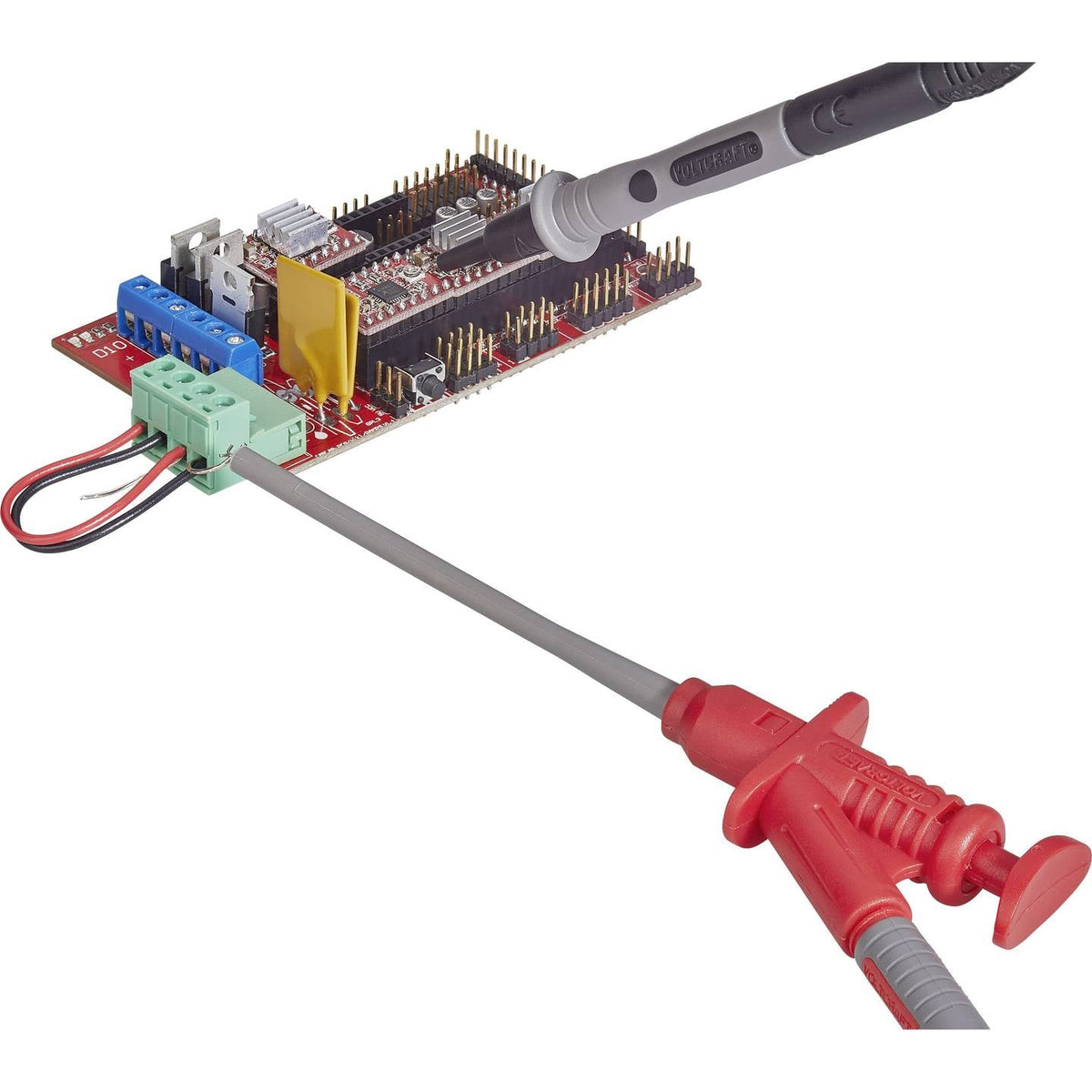 Voltcraft Sicherheits-Messleitungs-Set MS-6 Lamellenstecker 4mm Prüfspitze - 4053199994830
