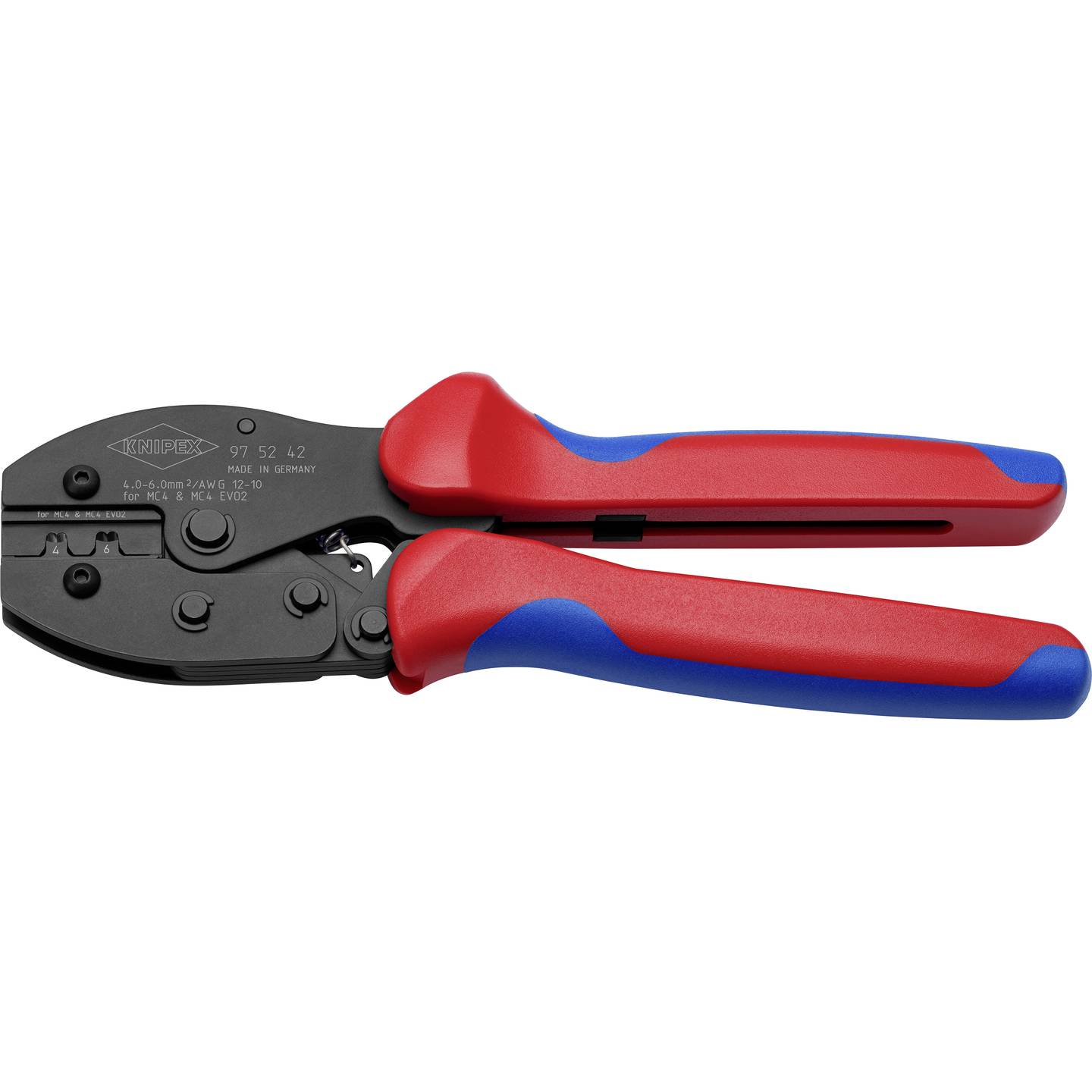 Knipex Crimpzange PreciForce 97 52 42 Handwerkzeug Zange MC4 Steckverbinder - 4003773092117
