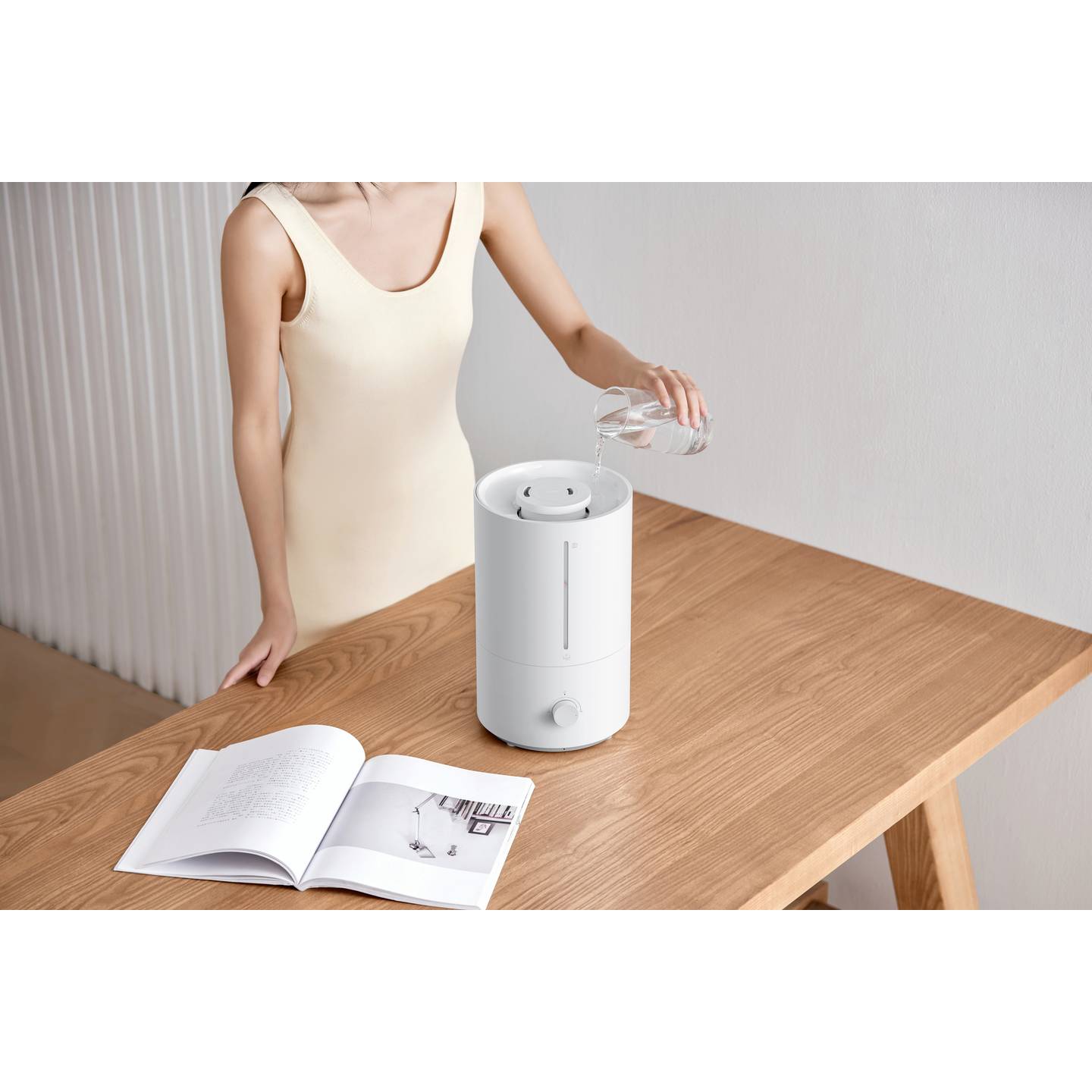 Xiaomi MJJSQ06DY Luftbefeuchter 4L 300ml/h Weiß Tischmodell - 6934177799785
