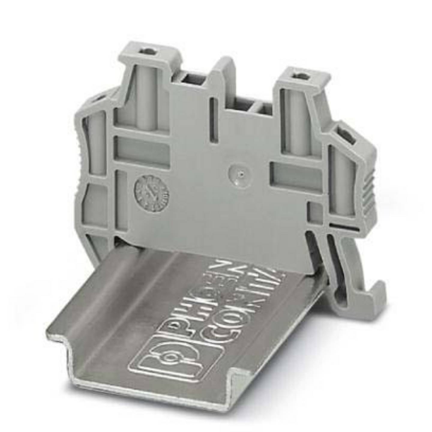 Endhalter Klemmenblock Phoenix Contact Clipfix 35-5 Tragschiene Grau 50 Stück - 4017918194154