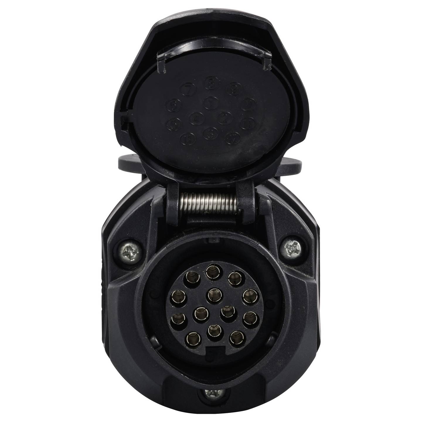 Voltcraft Spannungsreduzierer 15polig Adapter 24V auf 12V für Anhängerbetrieb - 4064161338439