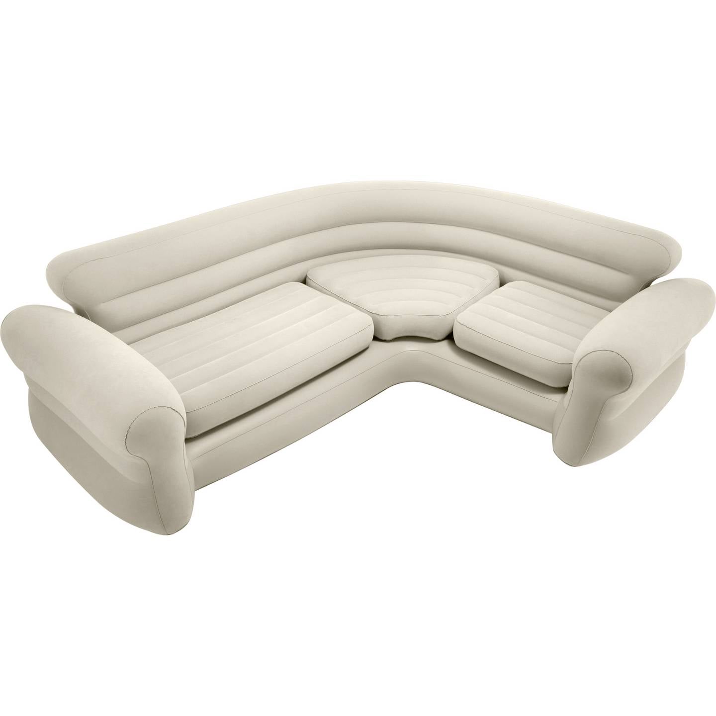 Intex Sitzkissen Eck-Sofa aufblasbar Gartenmöbel Relaxkissen Luftkissen 80x80cm - 6941057402772