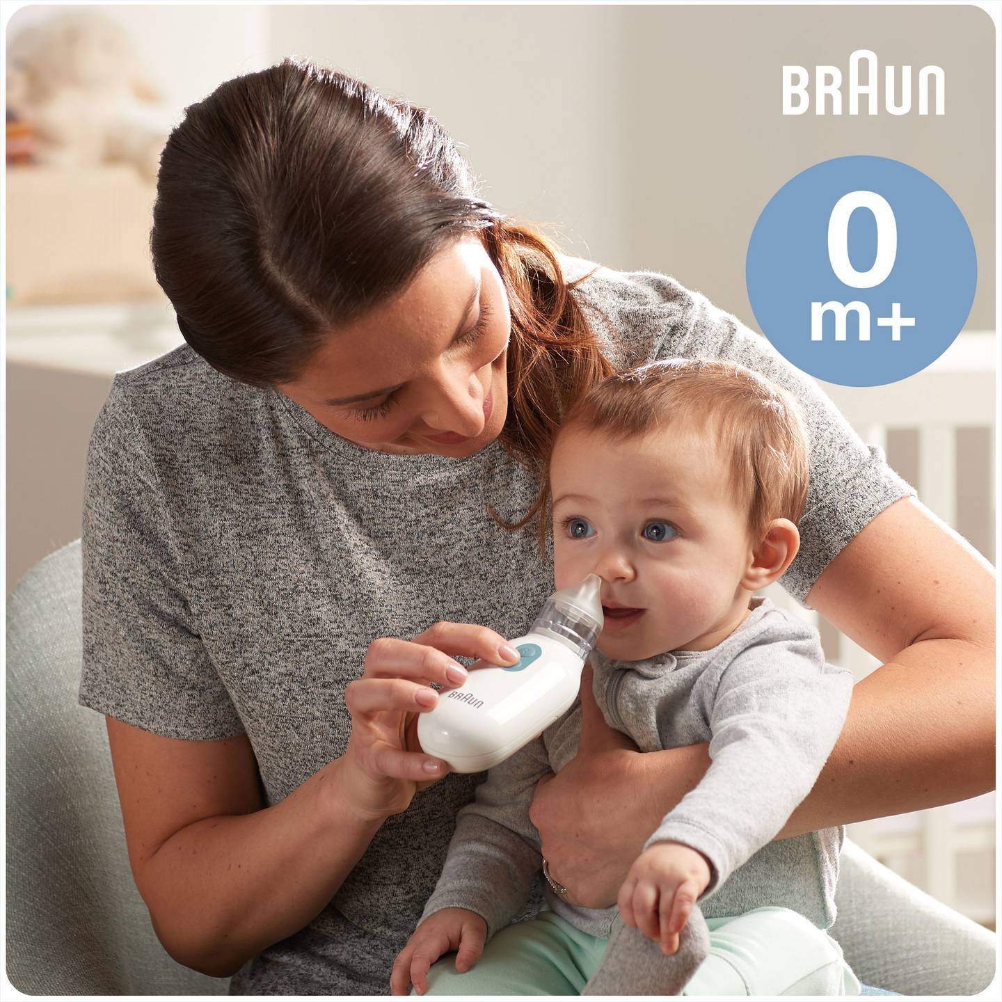 Braun Baby-Nasensauger Nasal aspirator BNA100EU batteriebetrieben 300g leicht - 4022167001016
