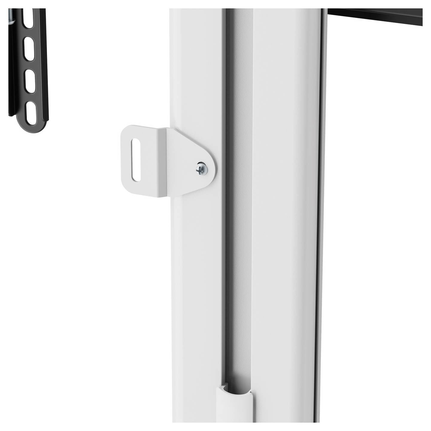 SpeaKa Professional TV-Standfuß Bodenständer 37-86 Zoll höhenverstellbar weiß - 4064161394367
