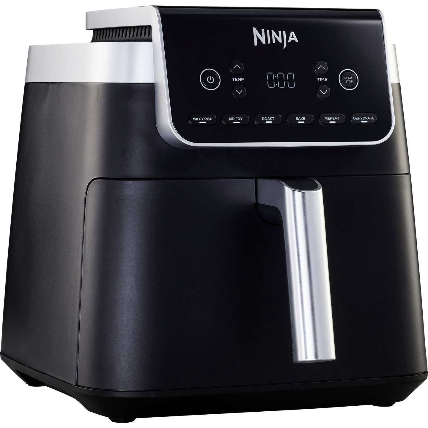 Ninja AF180EU Heißluft-Fritteuse 6,2 l 2000 W 240 °C Schwarz Silber - 0622356278782