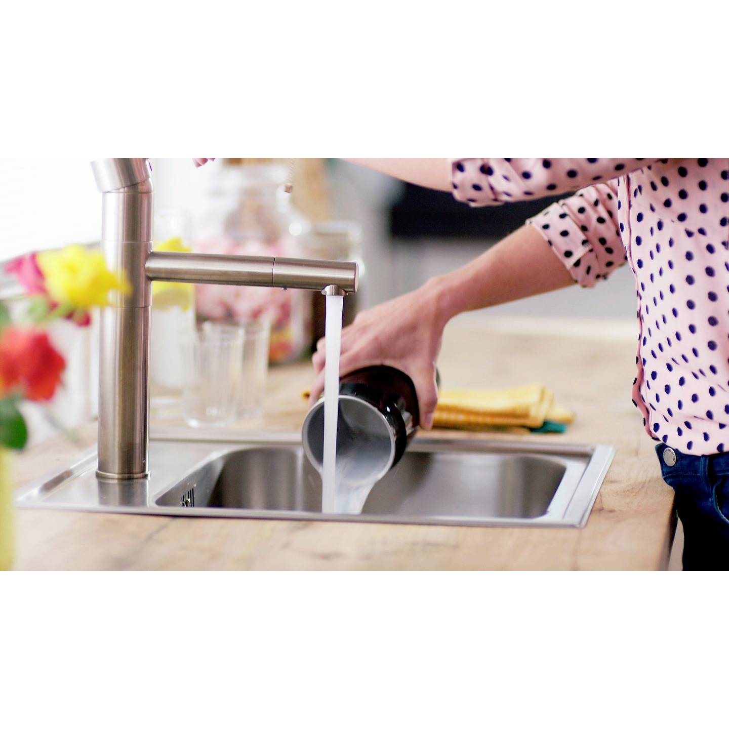 Philips Home Milchaufschäumer Milchaufschäumer CA6500/63 500W schwarz 120ml - 8720389007613