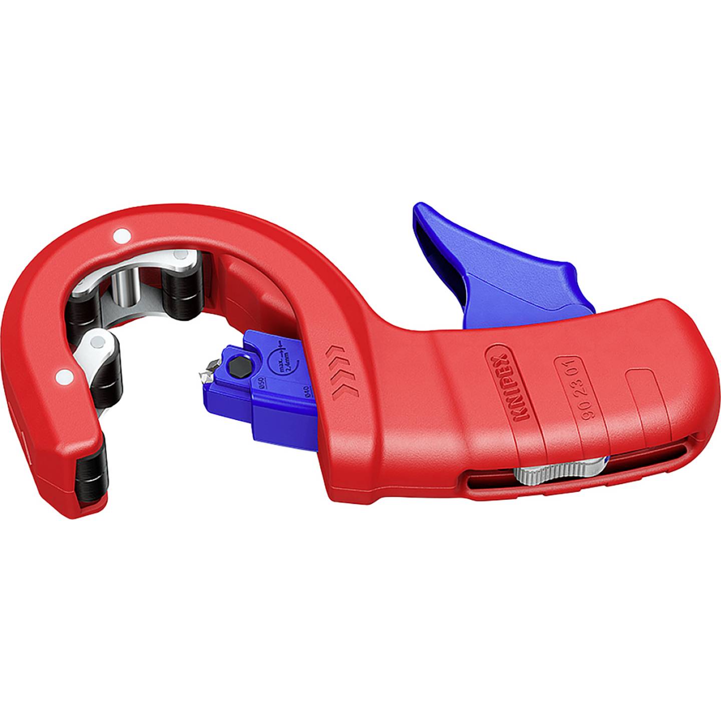 Knipex Rohrabschneider DP50 für Kunststoffrohre bis 50 mm, 202 mm lang - 4003773087809