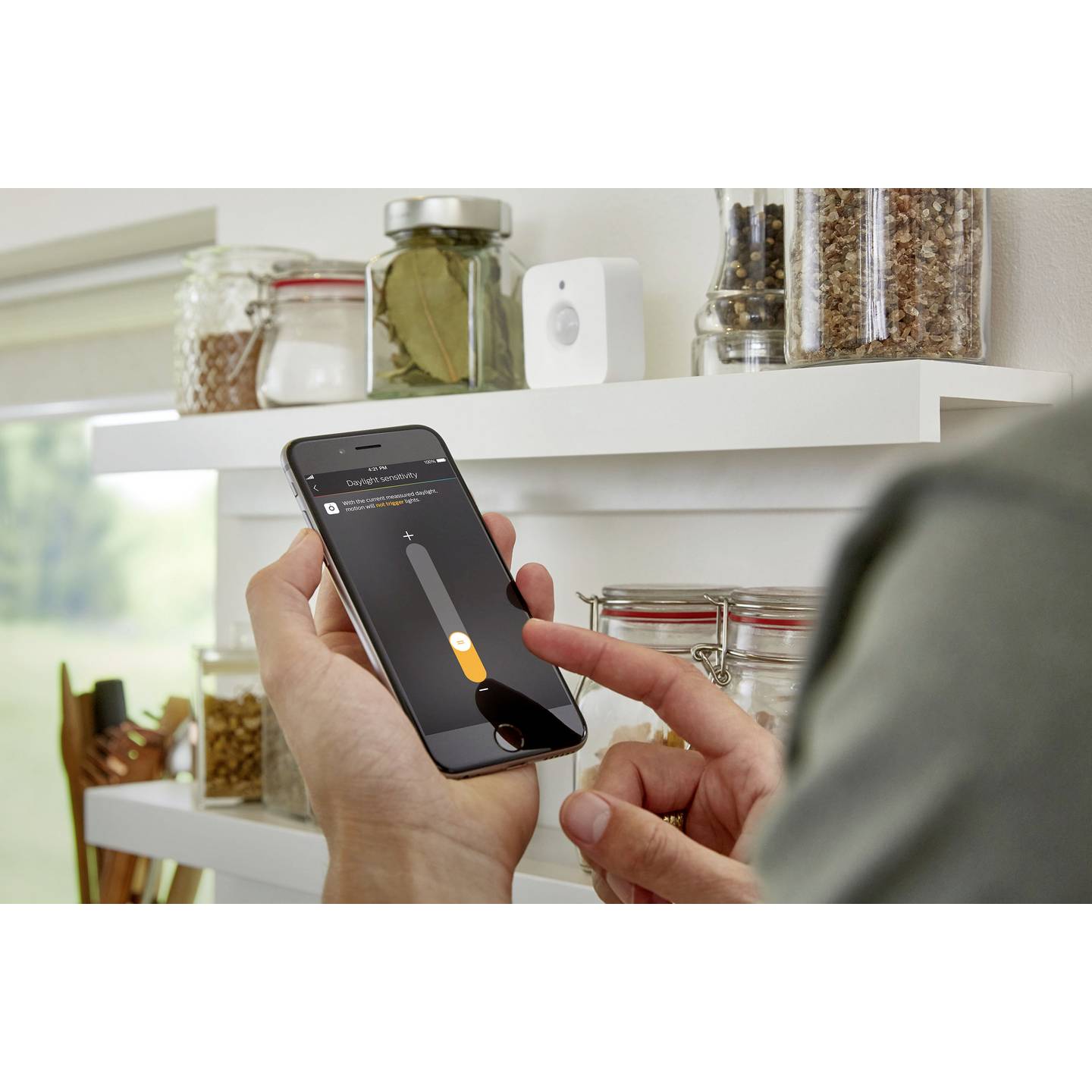 Philips Hue Bewegungsmelder Smart Sensor für Lichtsteuerung und Automatisierung - 8719514342125
