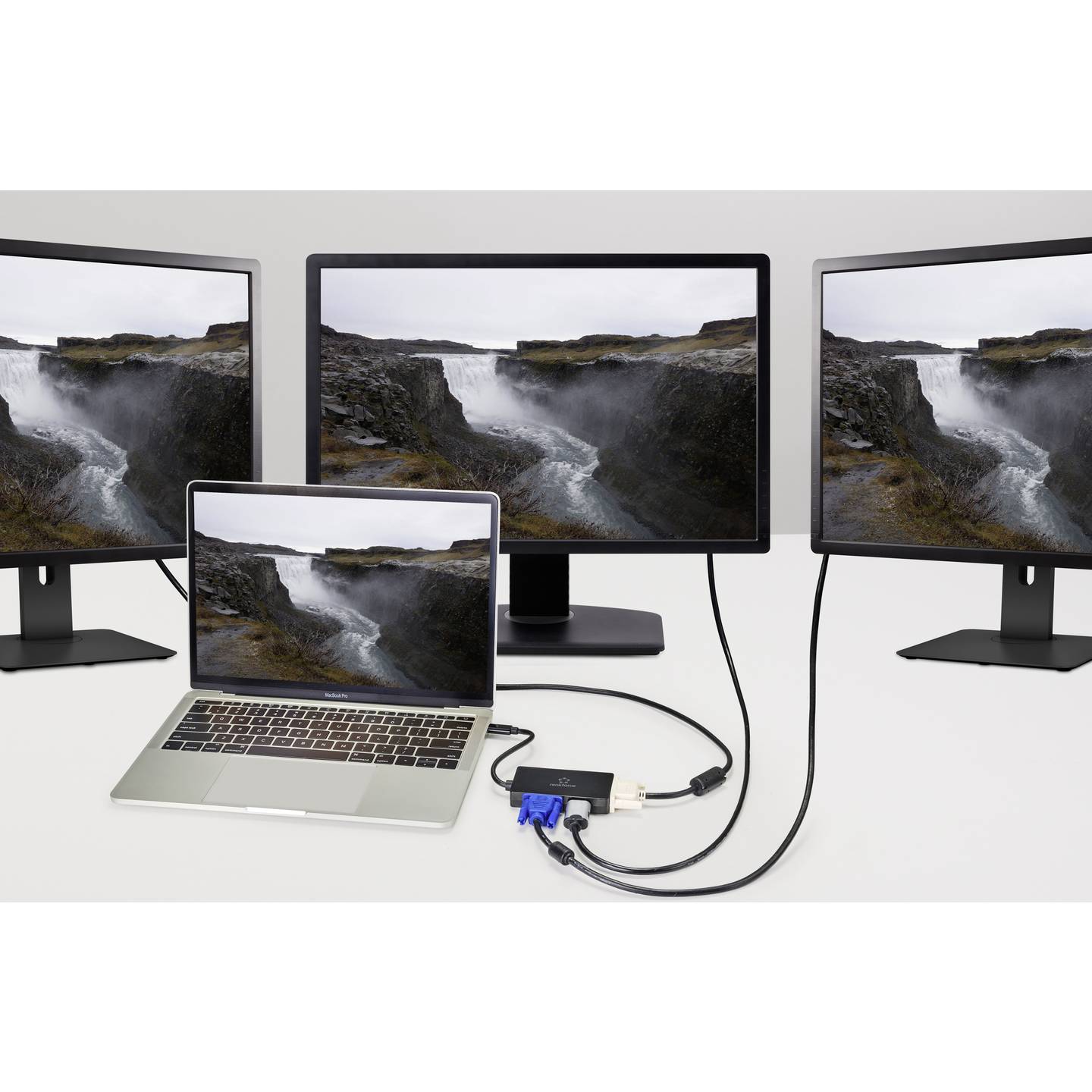 Renkforce USB-C Adapter VGA HDMI DVI Monitoradapter 4K 60Hz unidirektional - 4064161155302