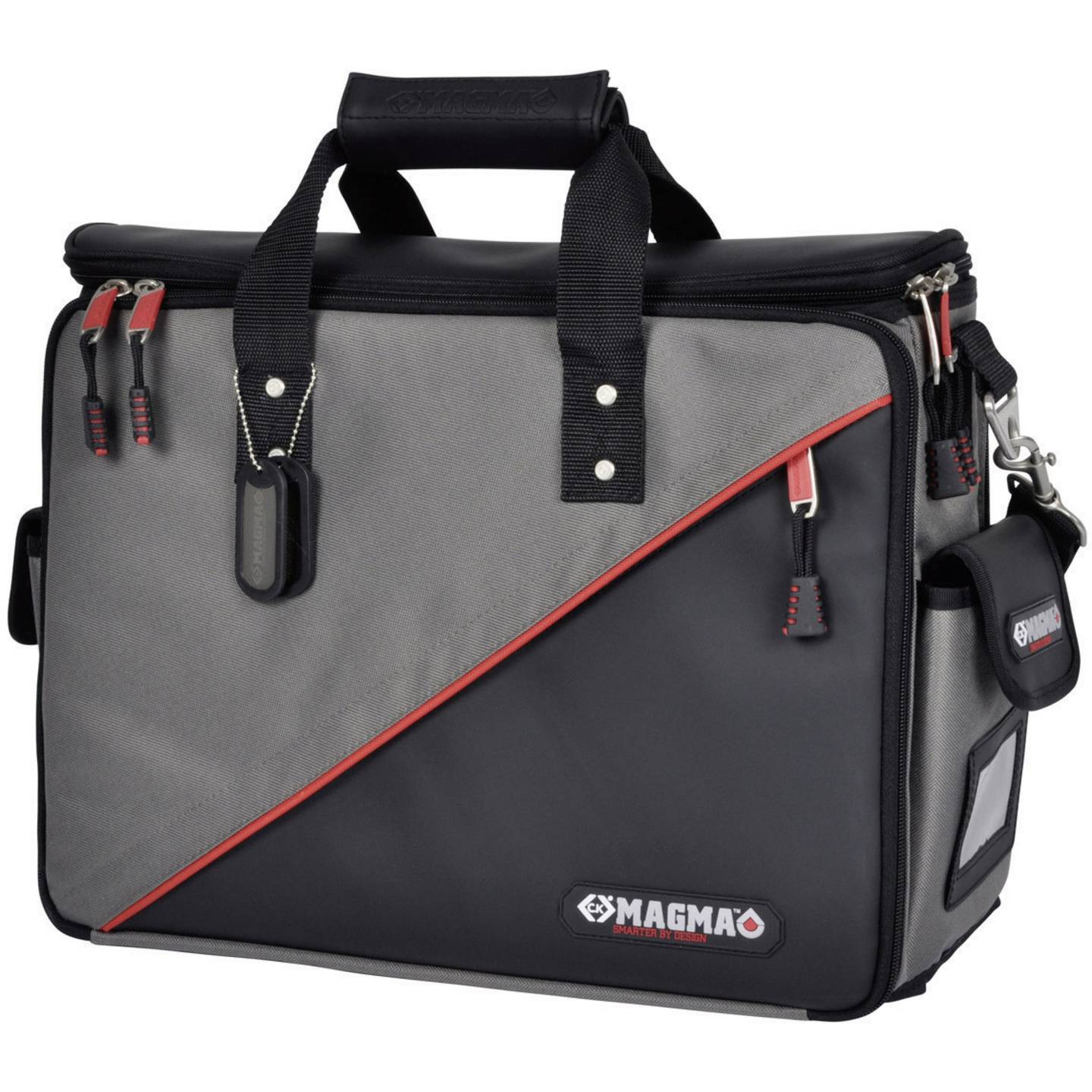 C.K Werkzeugtasche unbestückt Techniker Tasche Polyester schwarz 210x460x330mm - 5013969962659