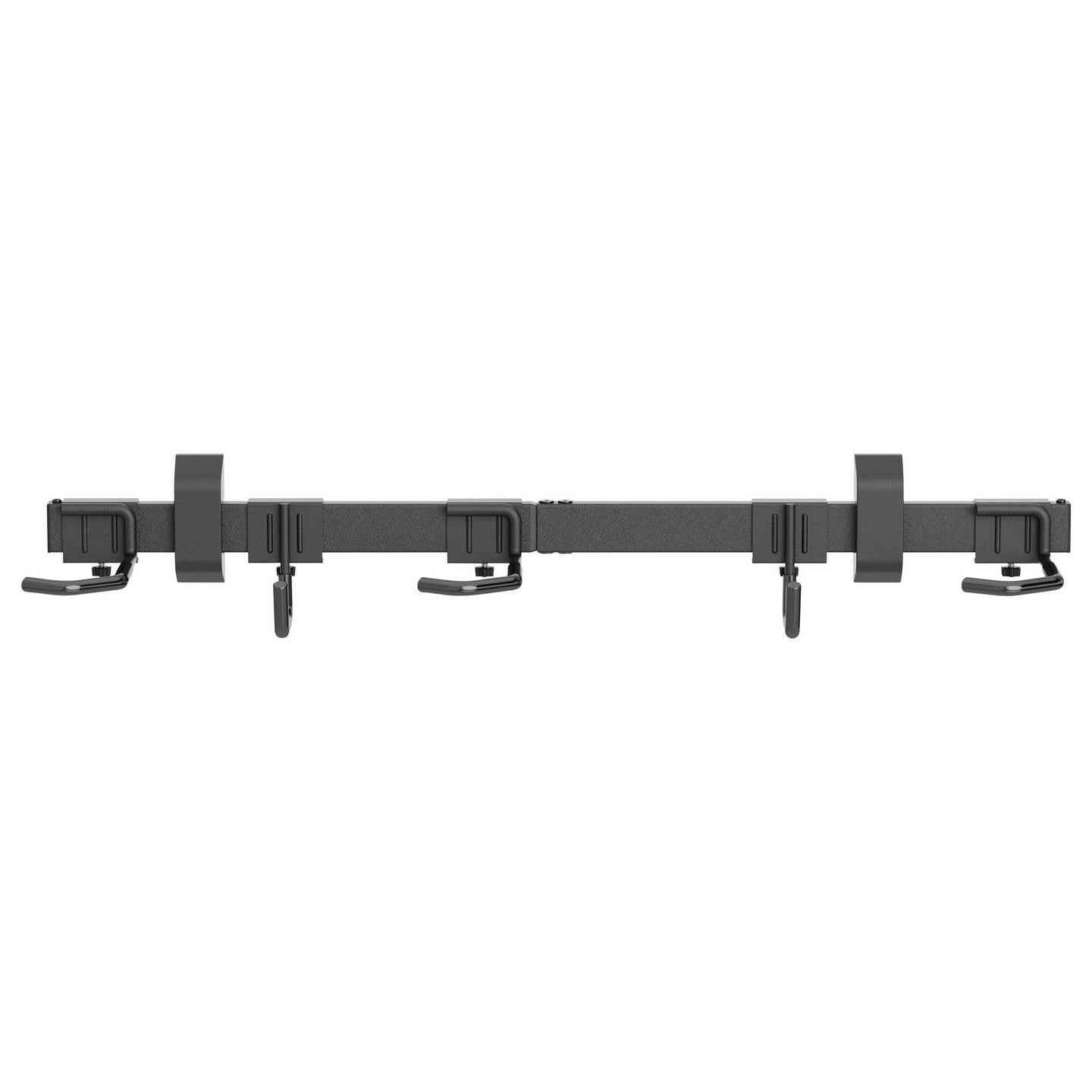 Elevar Fahrradwandhalter 3-fach Wandhalterung Stahl Kunststoff schwarz 824x180mm - 4064161471655