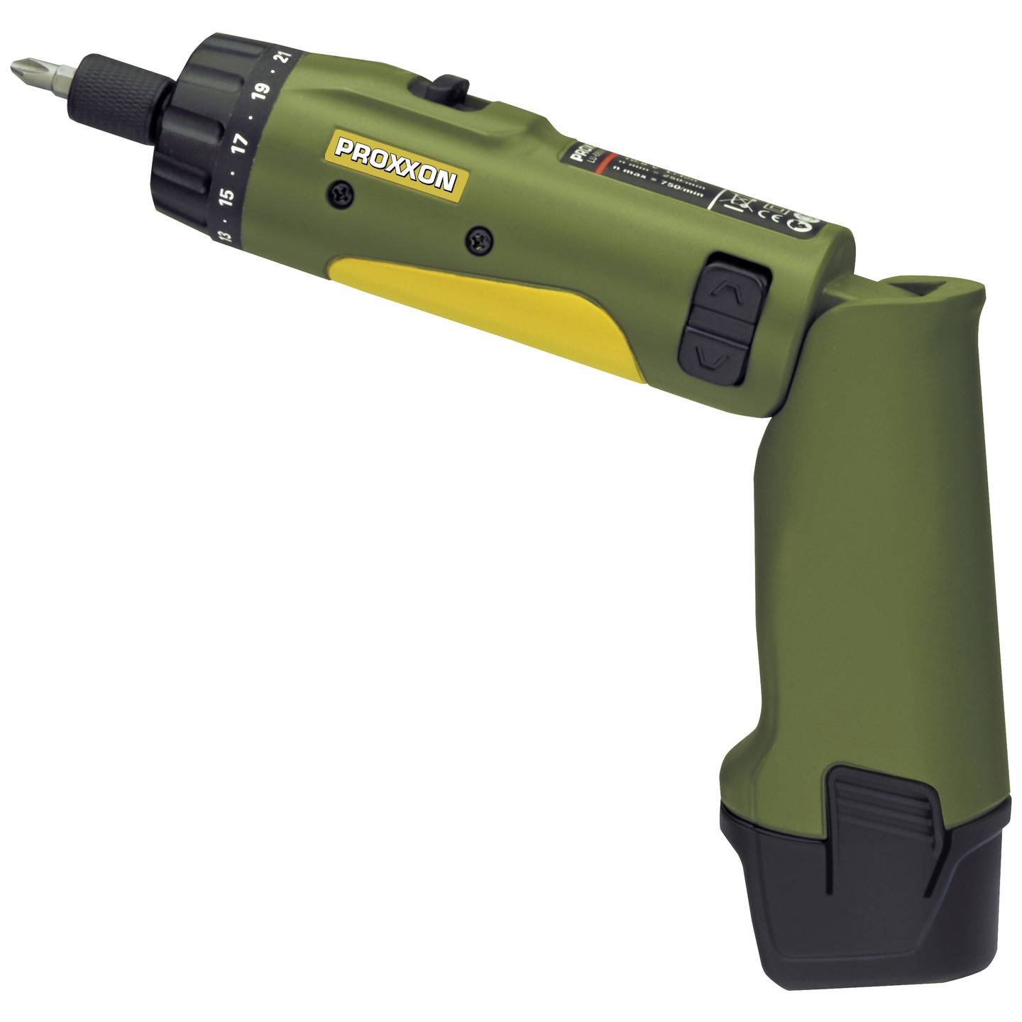 PROXXON Akku-Knickschrauber 10,8V 2,6Ah Li-Ion Schrauber Werkzeug Koffer 600g - 4006274298408
