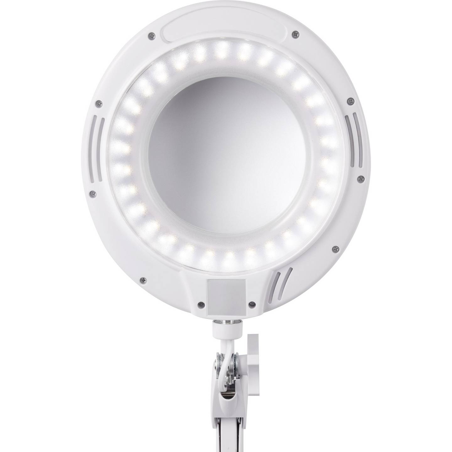 Toolcraft Lupenleuchte 127mm 1.75x LED dimmbar Tischklemme Ersatzlinse 820lm - 4064161198781