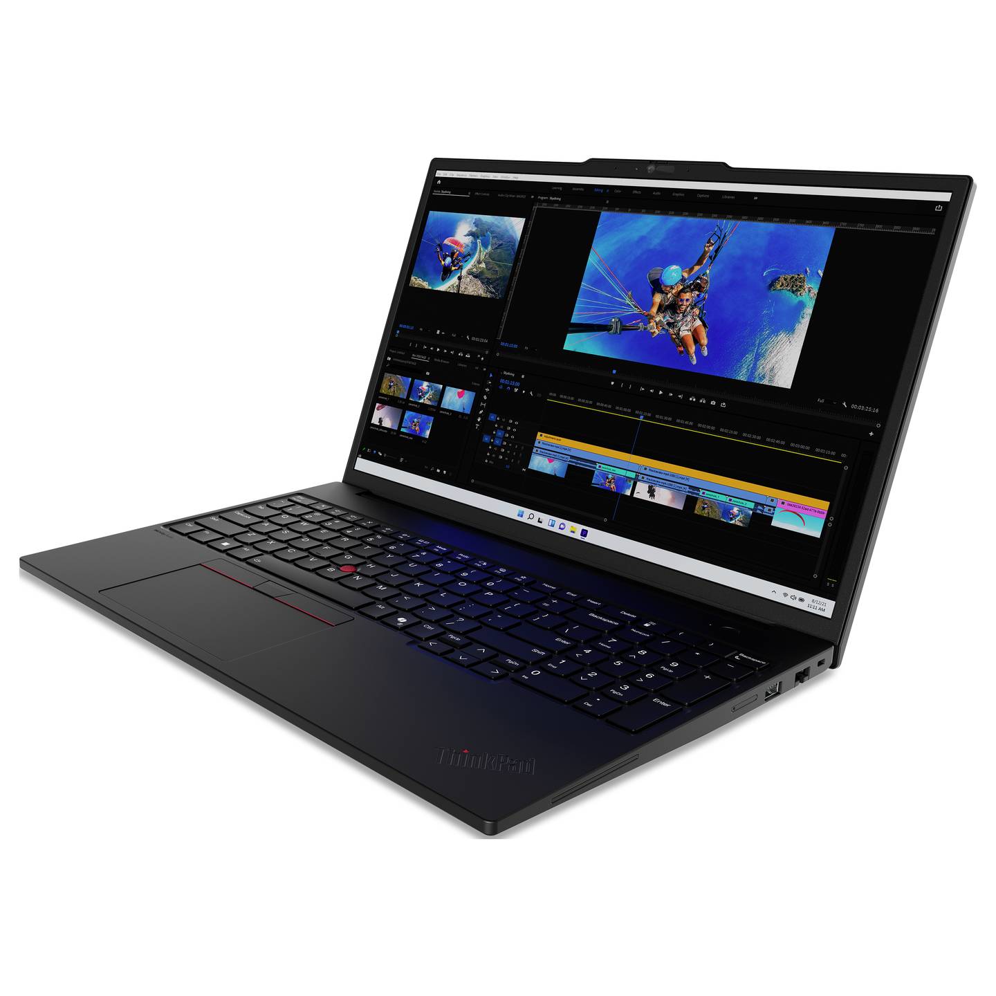 Lenovo Workstation Notebook ThinkPad P16s Gen 3 16 Zoll 32GB RAM 1TB SSD schwarz - 0198153383542