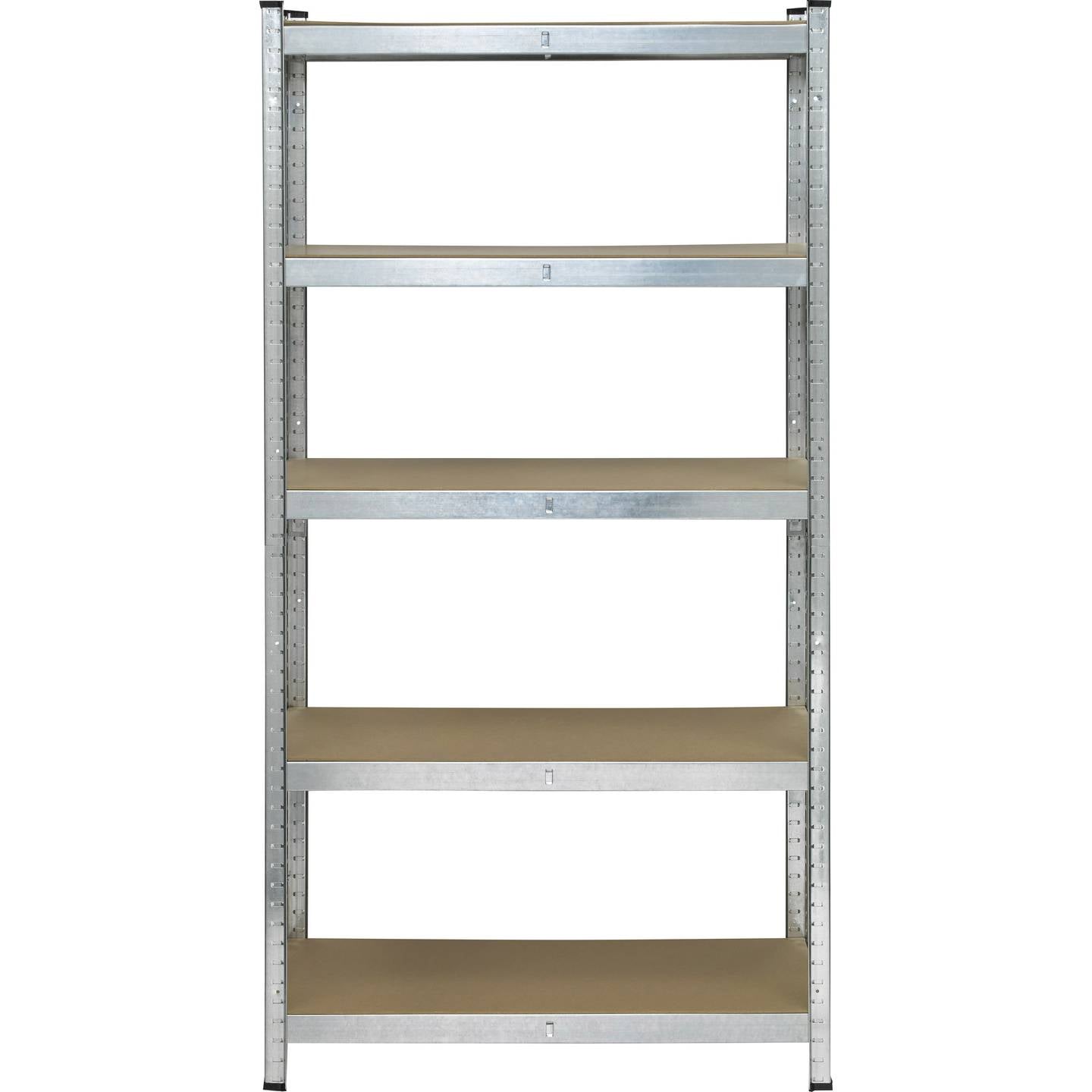 TOOLCRAFT Schwerlastregal 175 kg, 900x1800x400 mm, Metall, MDF, verzinkt - 4064161231112