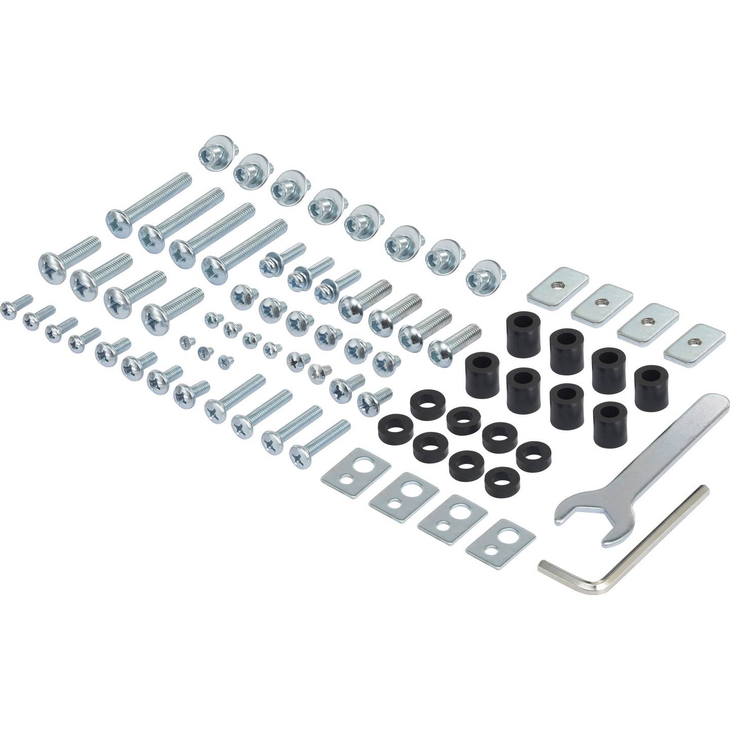 SpeaKa Professional TV-Rollwagen Neigbar Höhenverstellbar für 37-70 Zoll - 4053199525638