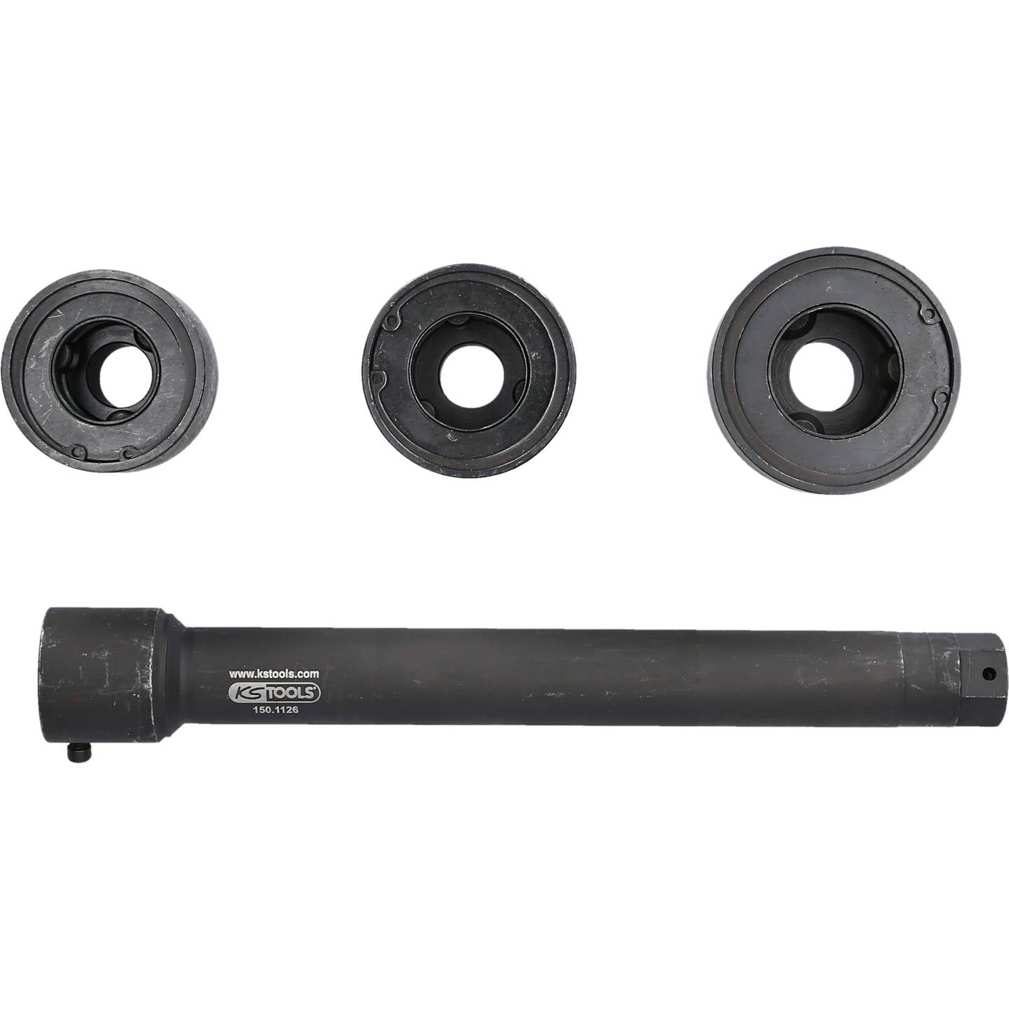 KS Tools Spezialschlüssel Satz  Axialgelenk Spurstangen Demontage 4-tlg 150.1125 - 4042146623978