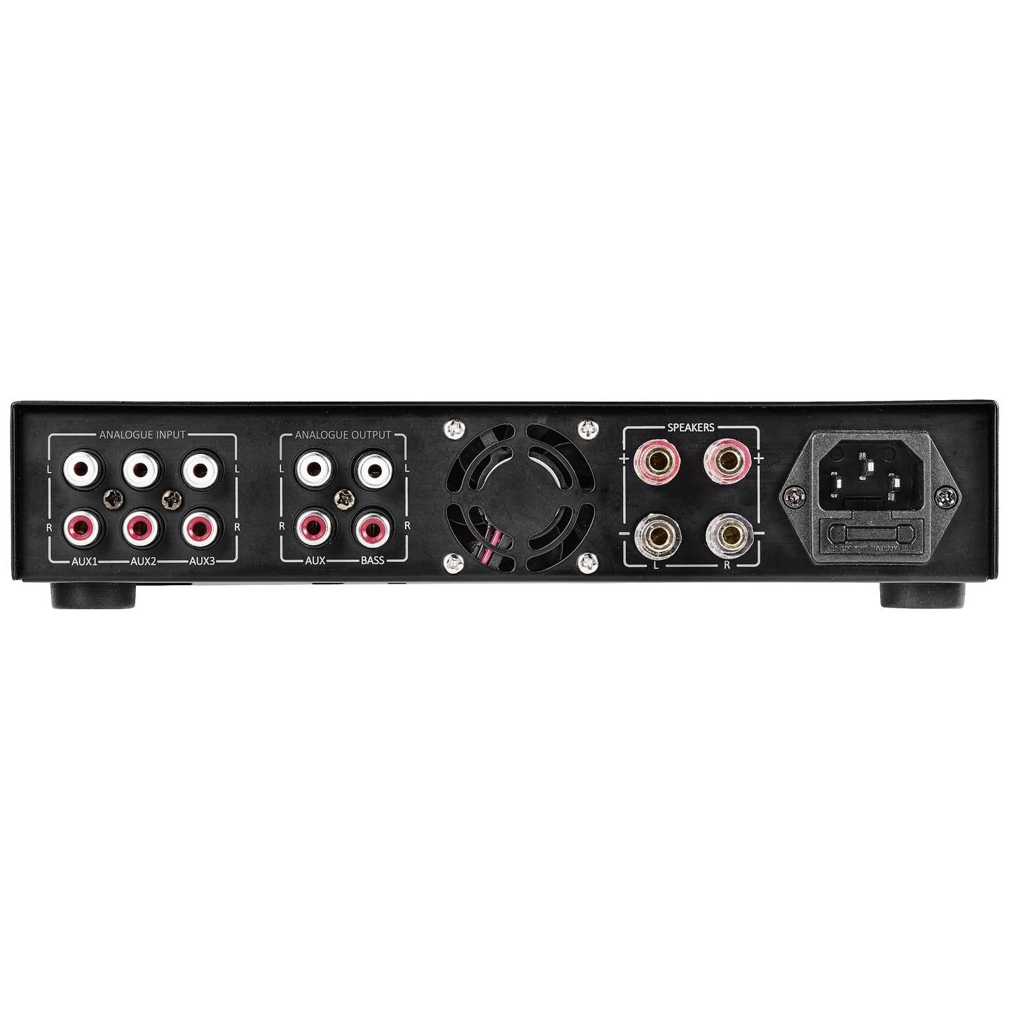 Renkforce RF-WAM-300 Stereo-Verstärker Amplifier 2 x 50 W Schwarz Bluetooth USB - 4064161201597