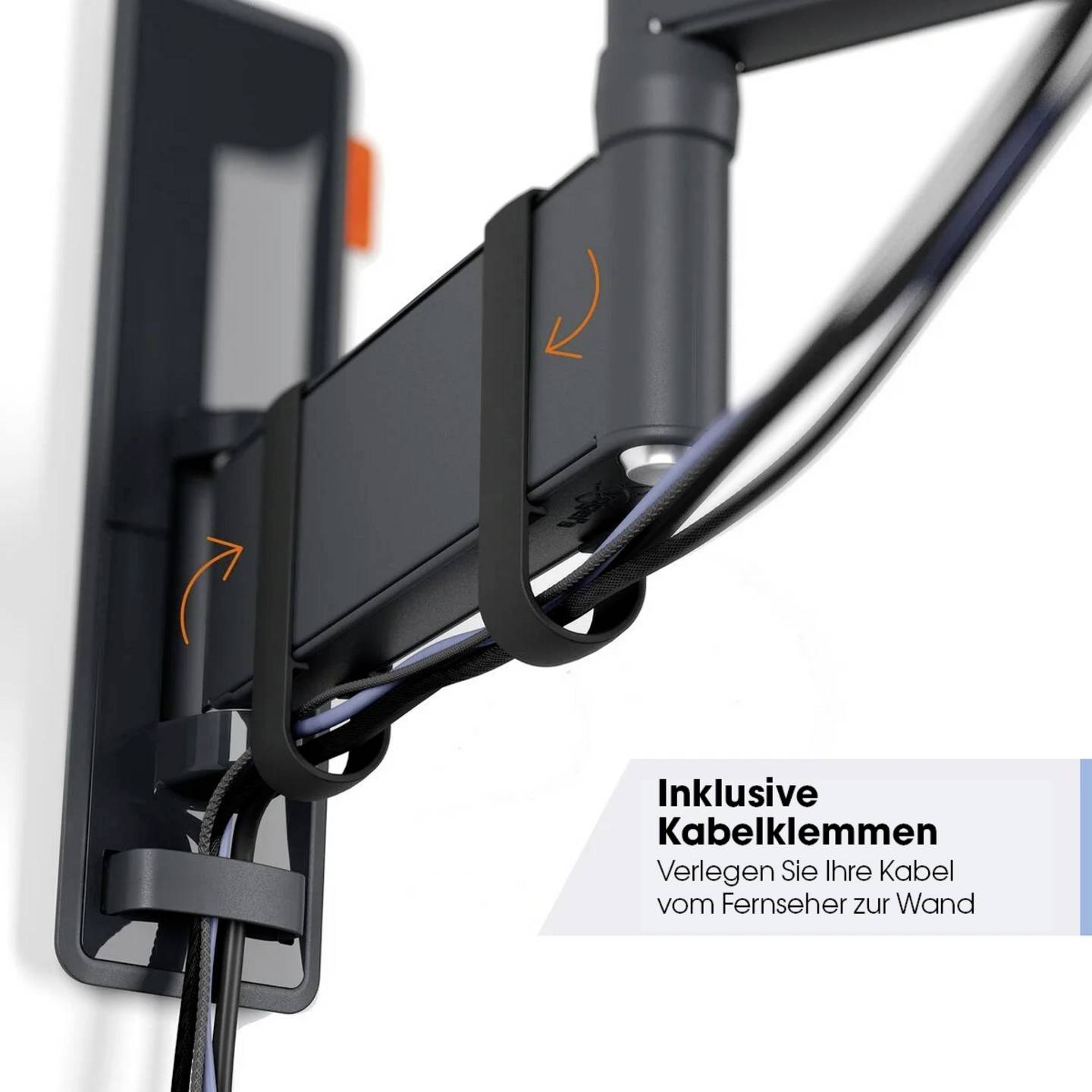 TV Wandhalterung Halter Vogel's TVM 3445B Schwarz Schwenkbar Neigbar Fernseher - 8712285347788