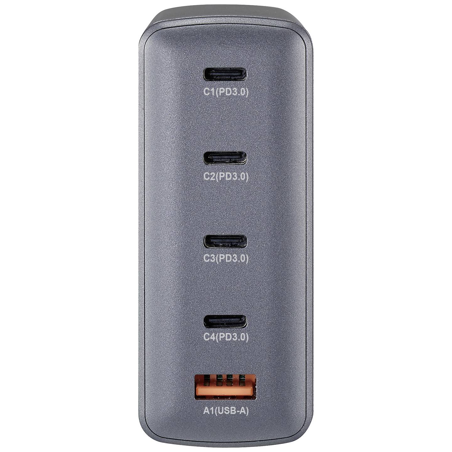 VOLTCRAFT UC-5ACX002 USB-Ladestation Tischladegerät Ladegerät Multistecker - 4064161291673