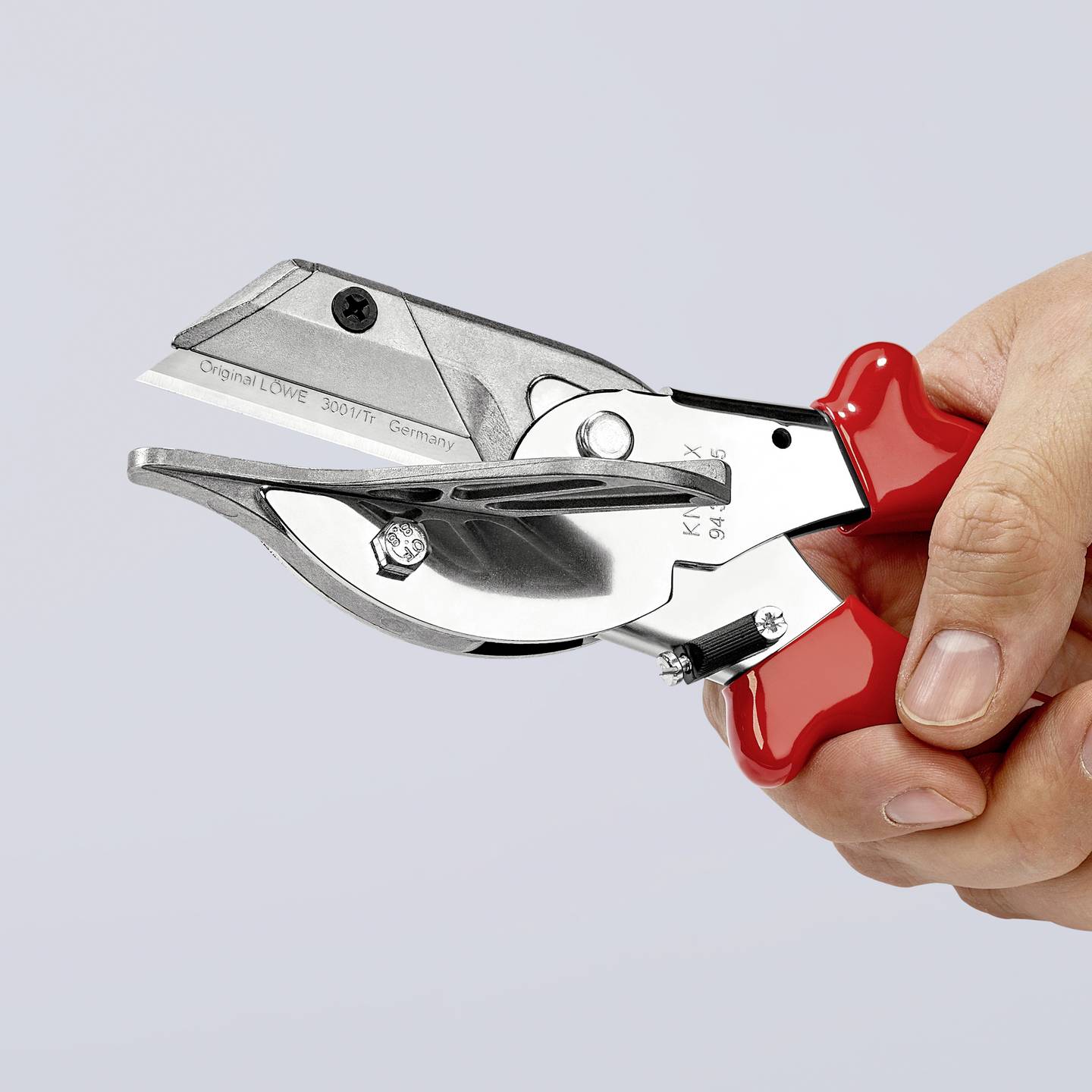 Knipex Gehrungsschere Kunststoffschneider Schere Gummiprofile 215mm 400g - 4003773046974