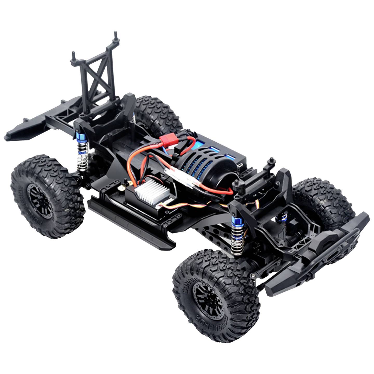Amewi RC Modellauto Crawler Brushed 1:10 Elektro Allradantrieb 4WD schwarz - 4260768515253
