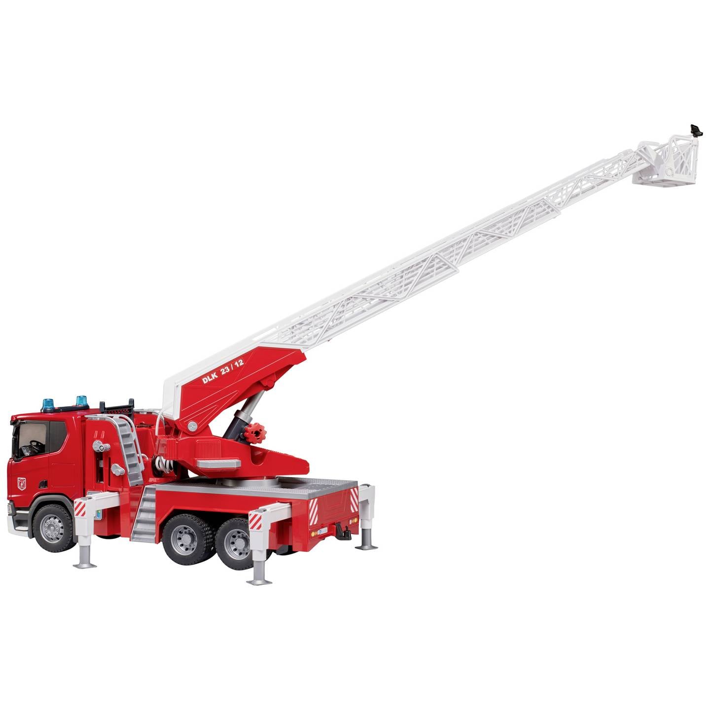 Bruder Feuerwehrleiterwagen Scania Super 560R Modell Nutzfahrzeug 1:16 Spielzeug - 4001702035914