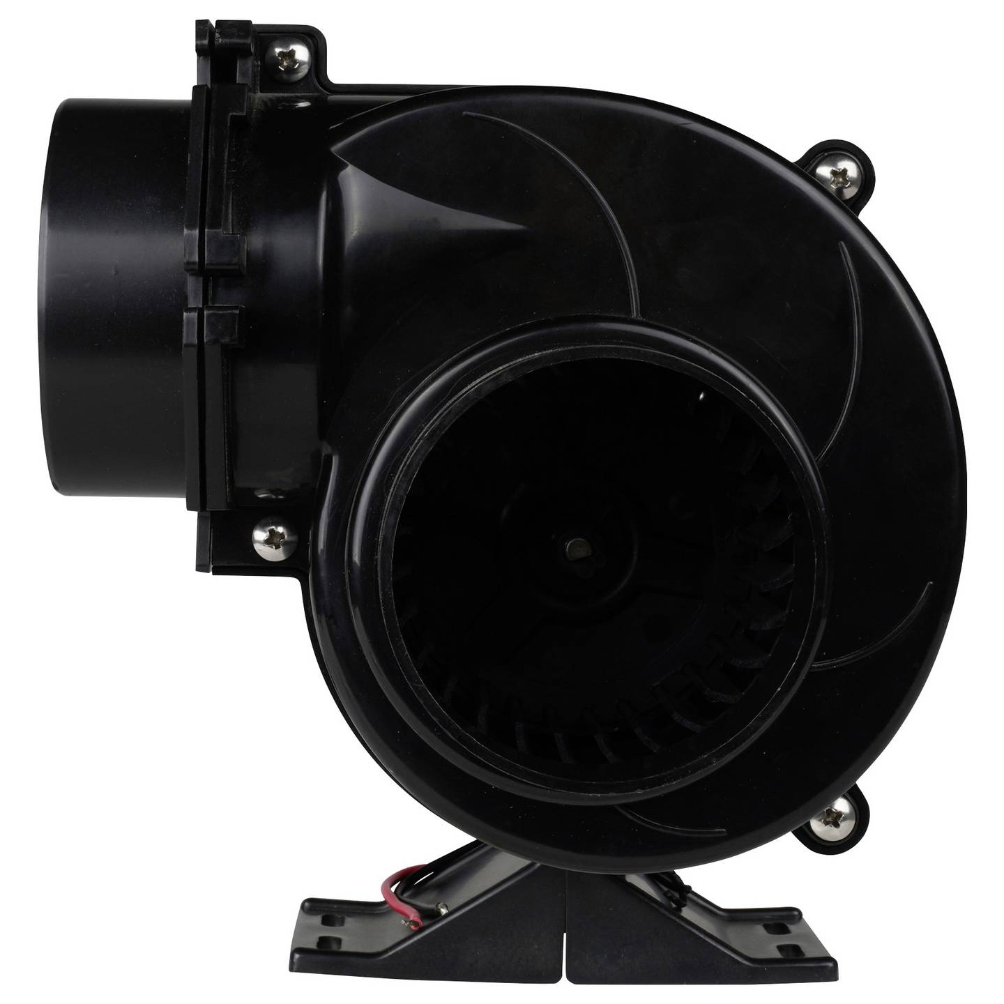 SEAFLO Radiallüfter 12V DC 220m³/h Lüfter 30W ABS Kunststoff schwarz - 4064161487687