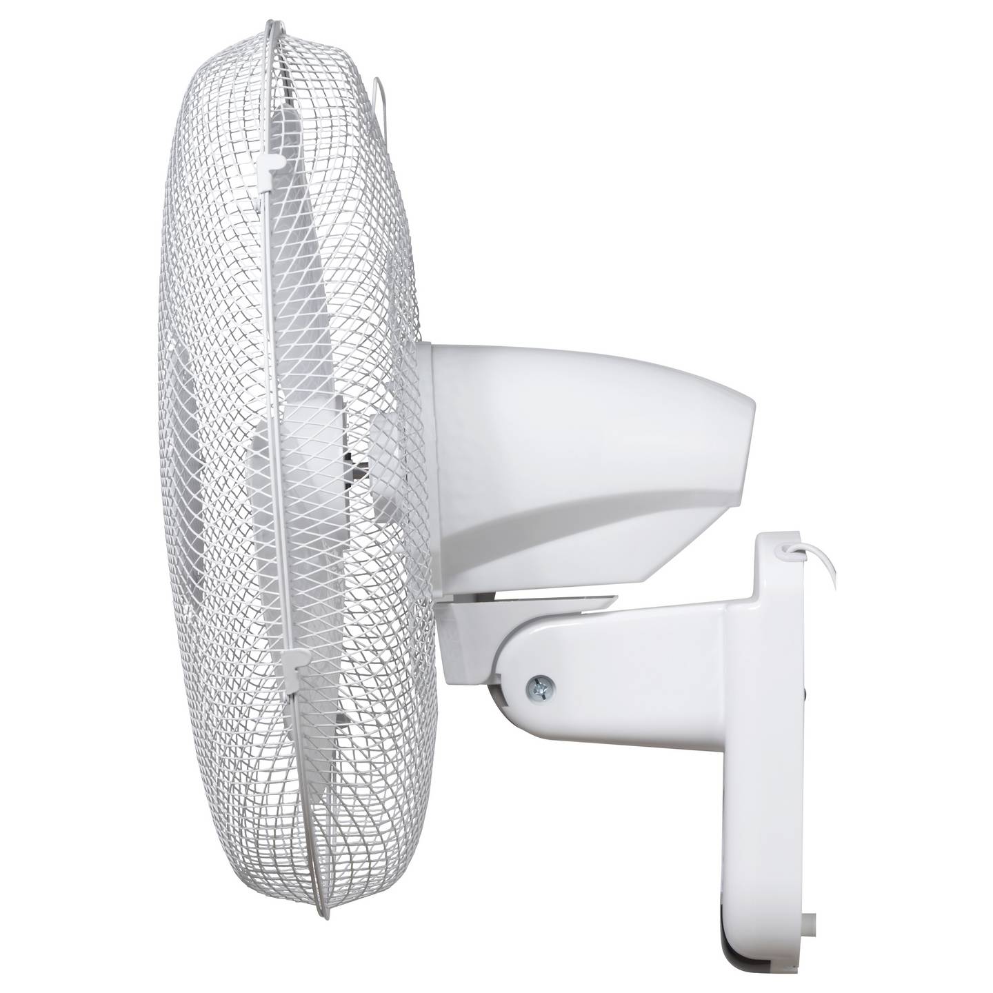 Sygonix Wandventilator Wandlüfter 45W 3-stufige Luftzirkulation Weiß Ø430mm - 4064161389387