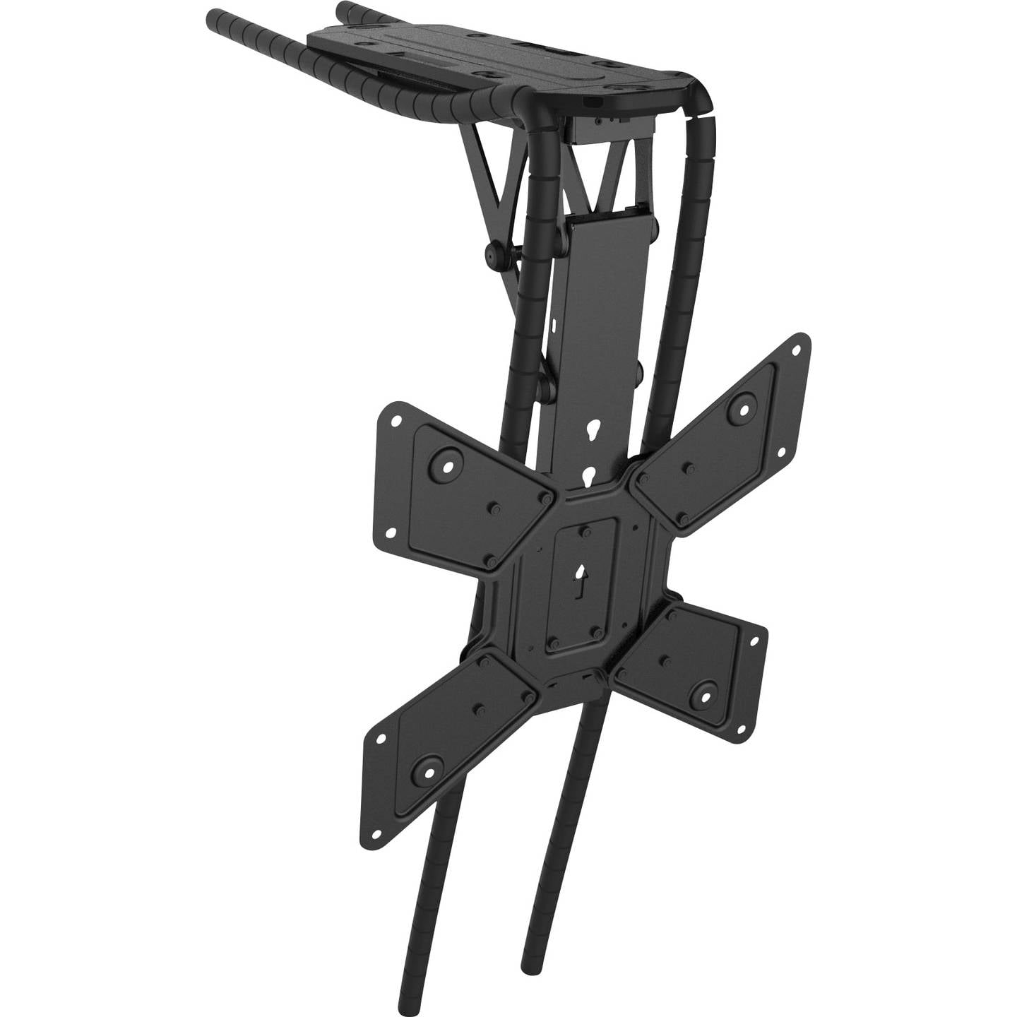 SpeaKa Professional TV-Deckenhalterung elektrisch motorisiert neigbar schwarz - 4016139084442