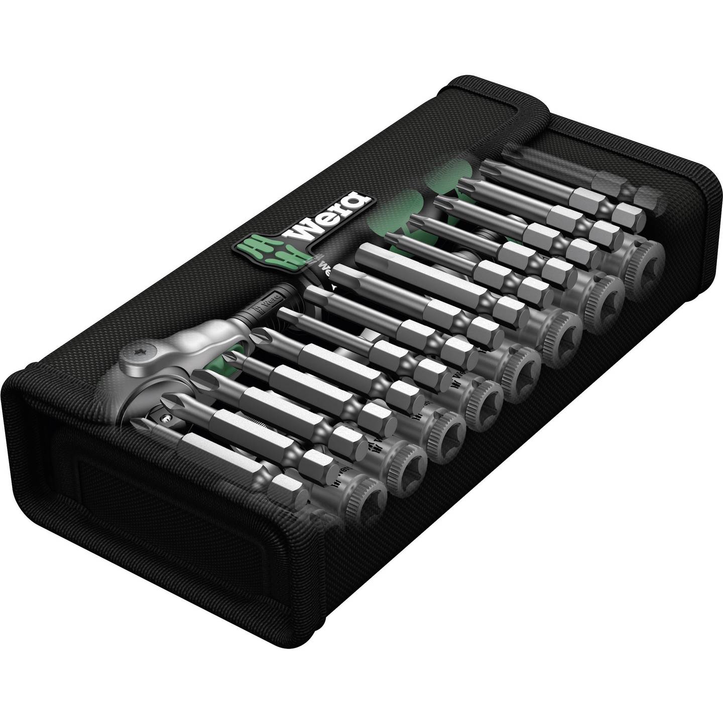 Wera Steckschlüsselsatz Zyklop Speed 1/4" 28-teilig Handwerkzeug metrisch - 4013288174000
