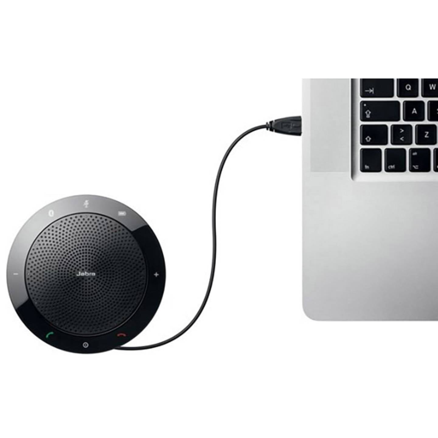 JABRA SPEAK 510 MS Freisprecheinrichtung tragbar Konferenzlautsprecher schwarz - 5706991014839