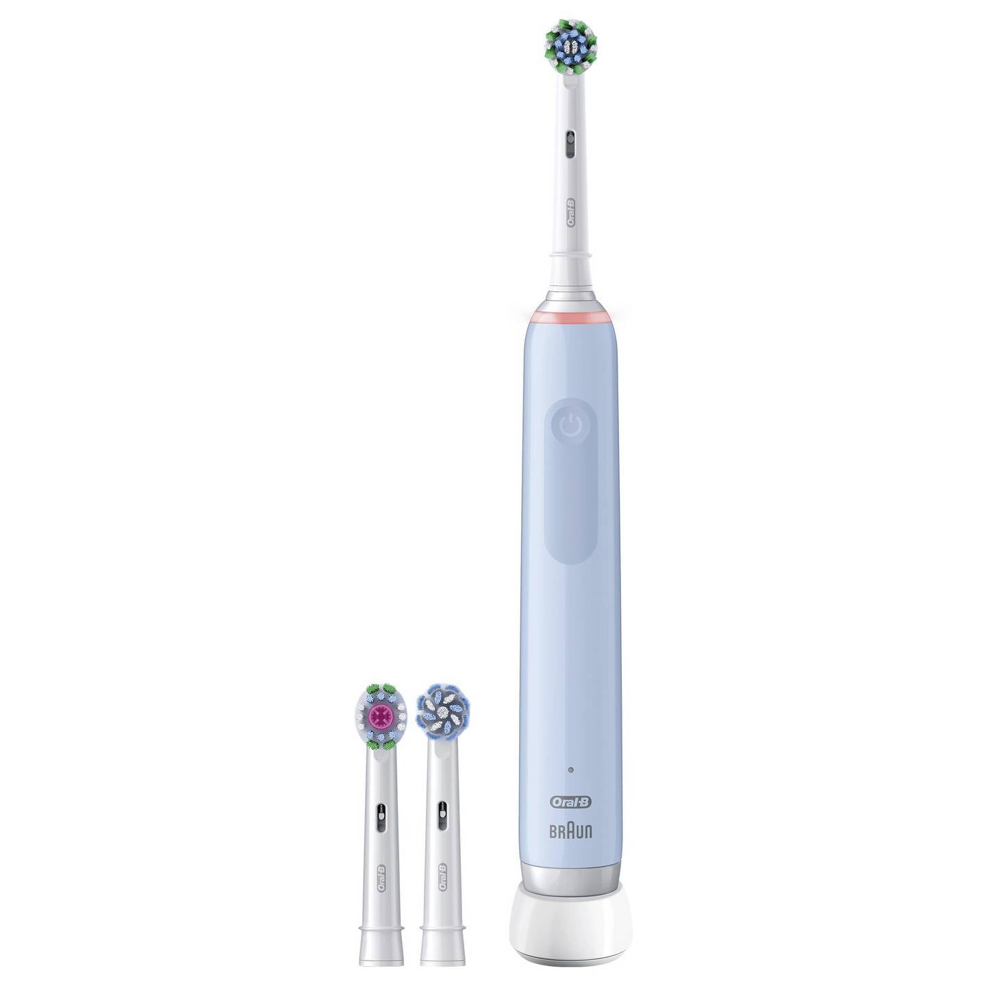 Oral-B Elektrische Zahnbürste Rotierend Oszillierend PRO 3 3700 Akku Blau 3 - 8006540760031