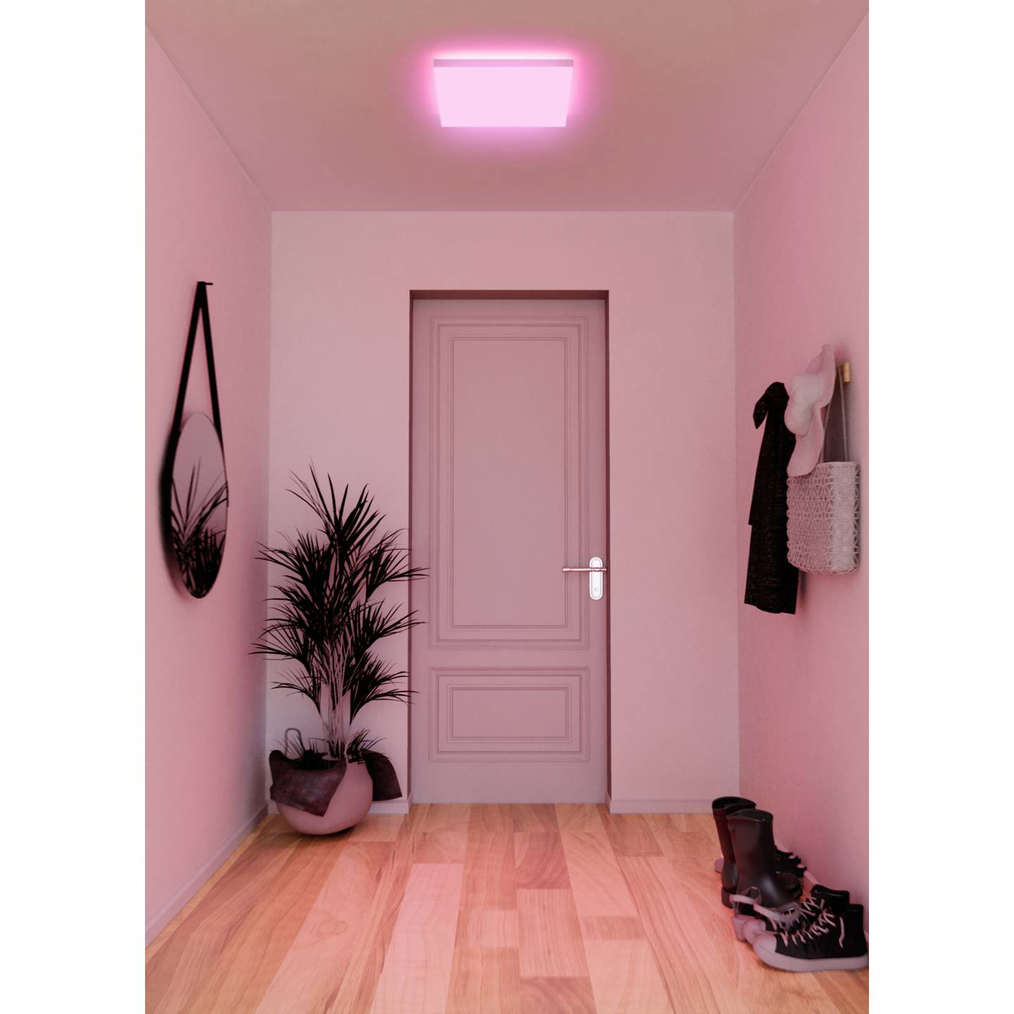 Müller-Licht LED Panel tint Aris 18W quadratisch App steuerbar RGB 6500K weiß - 4018412673275