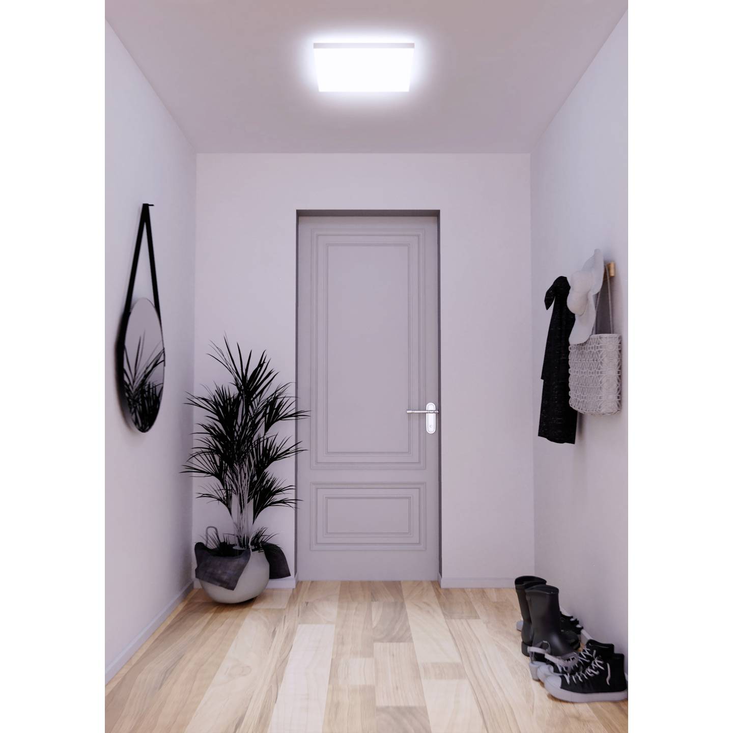 Müller-Licht LED Panel tint Aris 18W quadratisch App steuerbar RGB 6500K weiß - 4018412673275