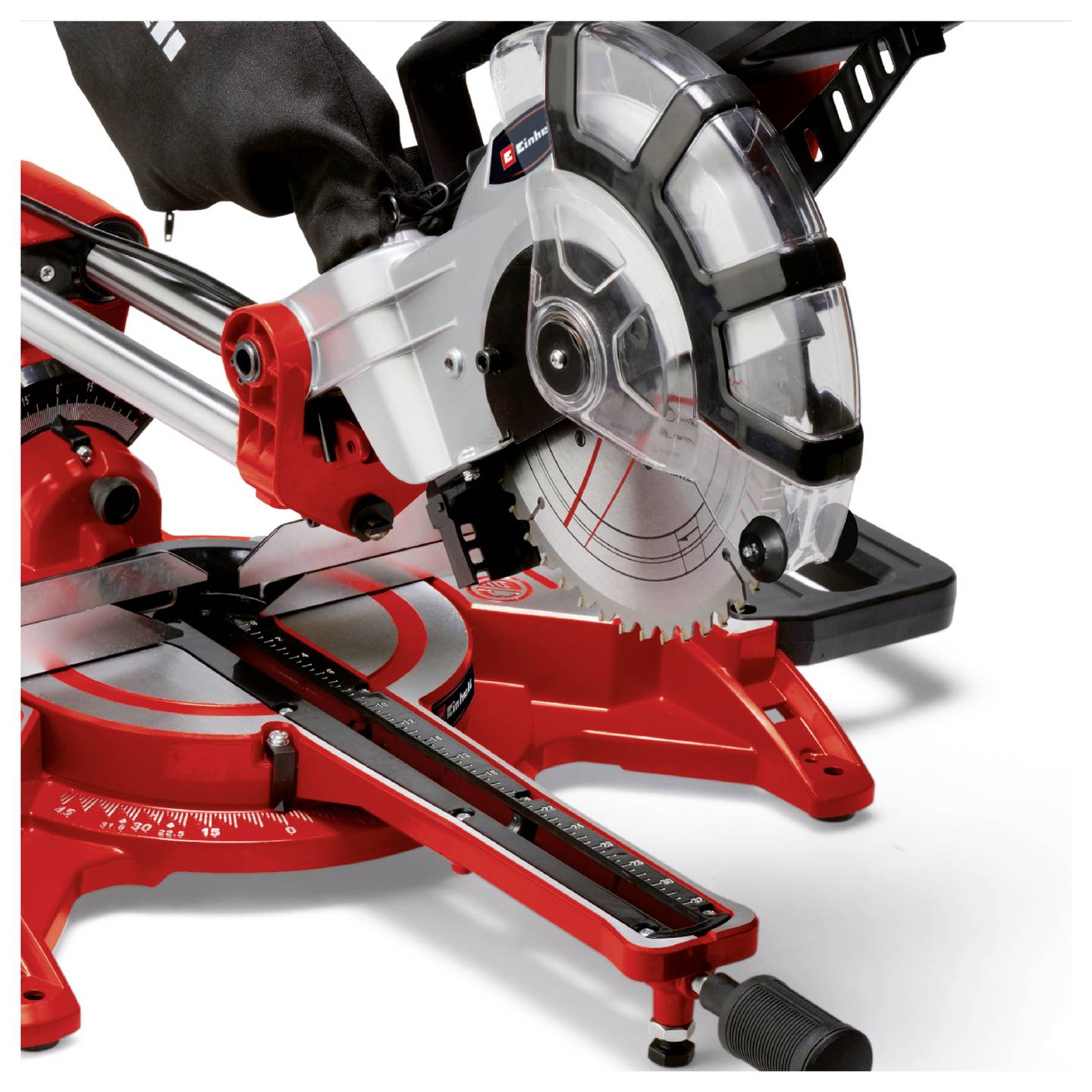Einhell Zug-Kapp-Gehrungssäge TC-SM 2131/2 Dual 1500W 210mm präzise Sägewerkzeug - 4006825644883