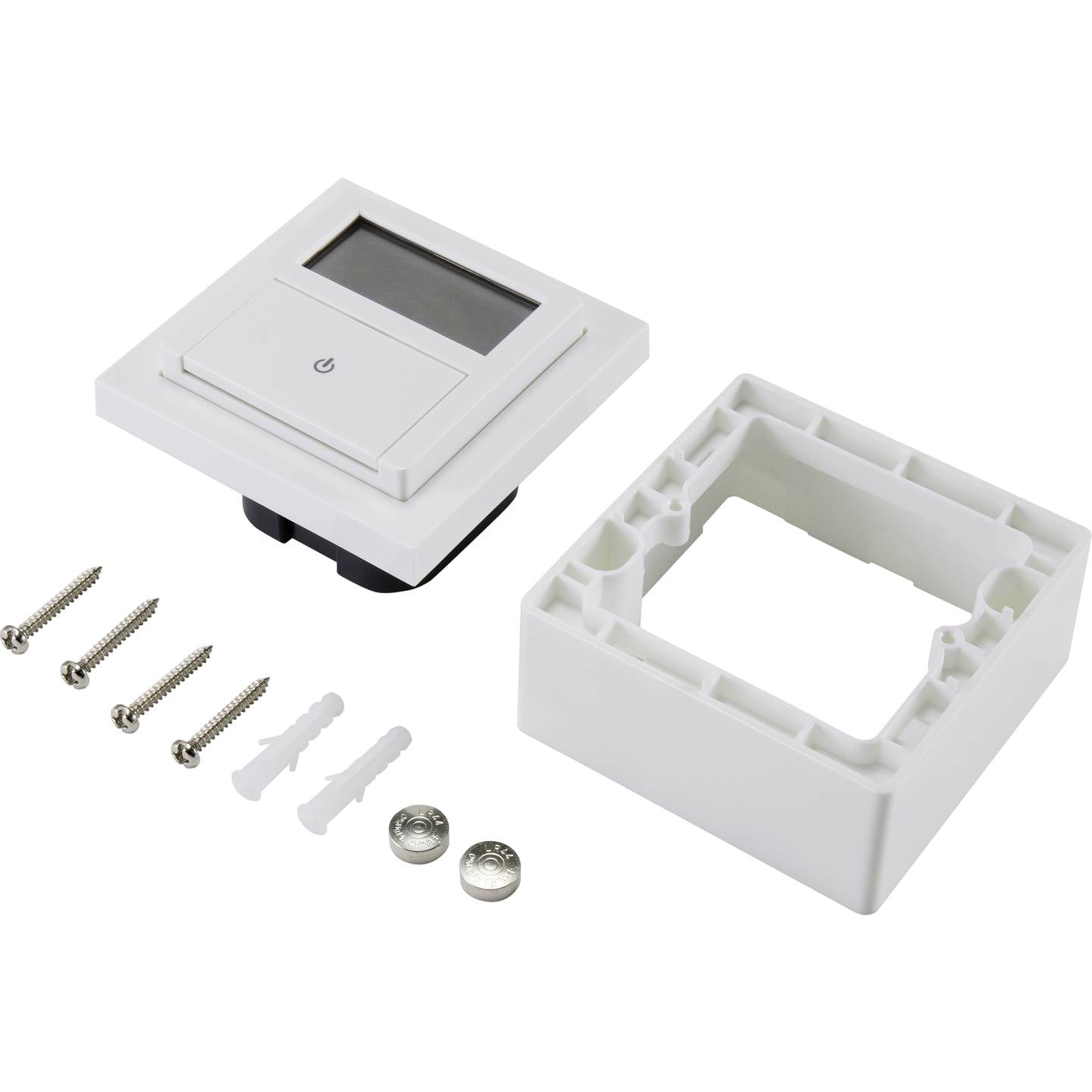 Sygonix Unterputz-Timer digital Wochenprogramm 1800W Countdown-Funktion Lampe - 4064161043487