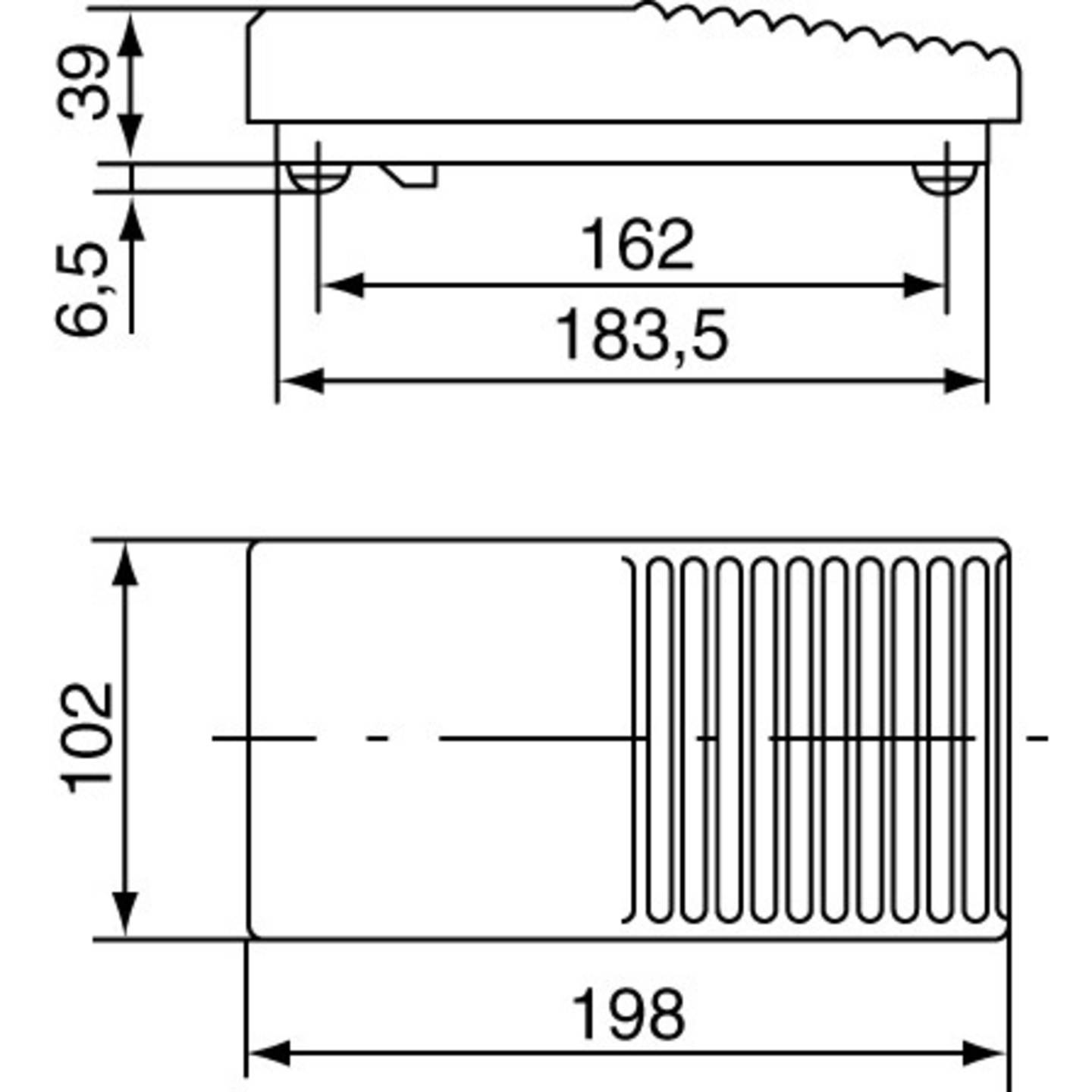 Marquardt 2410.0401 Fußschalter 250 V/AC 6 A 1 Pedal Pedaltaster 1 Stück - 4016138108002