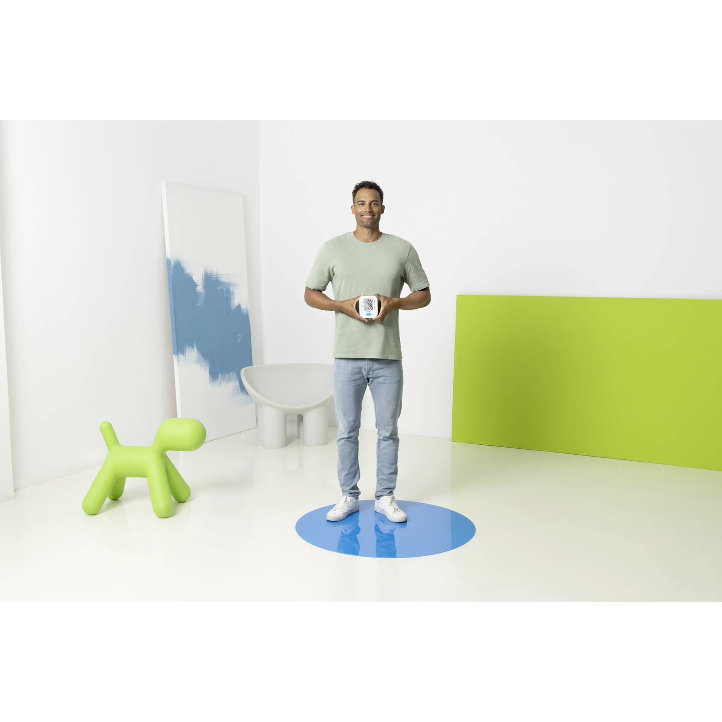Ecomed Blutdruckmessgerät Oberarm BU-95E Gesundheitsmonitor Handtuchheizkörper - 4015588232060