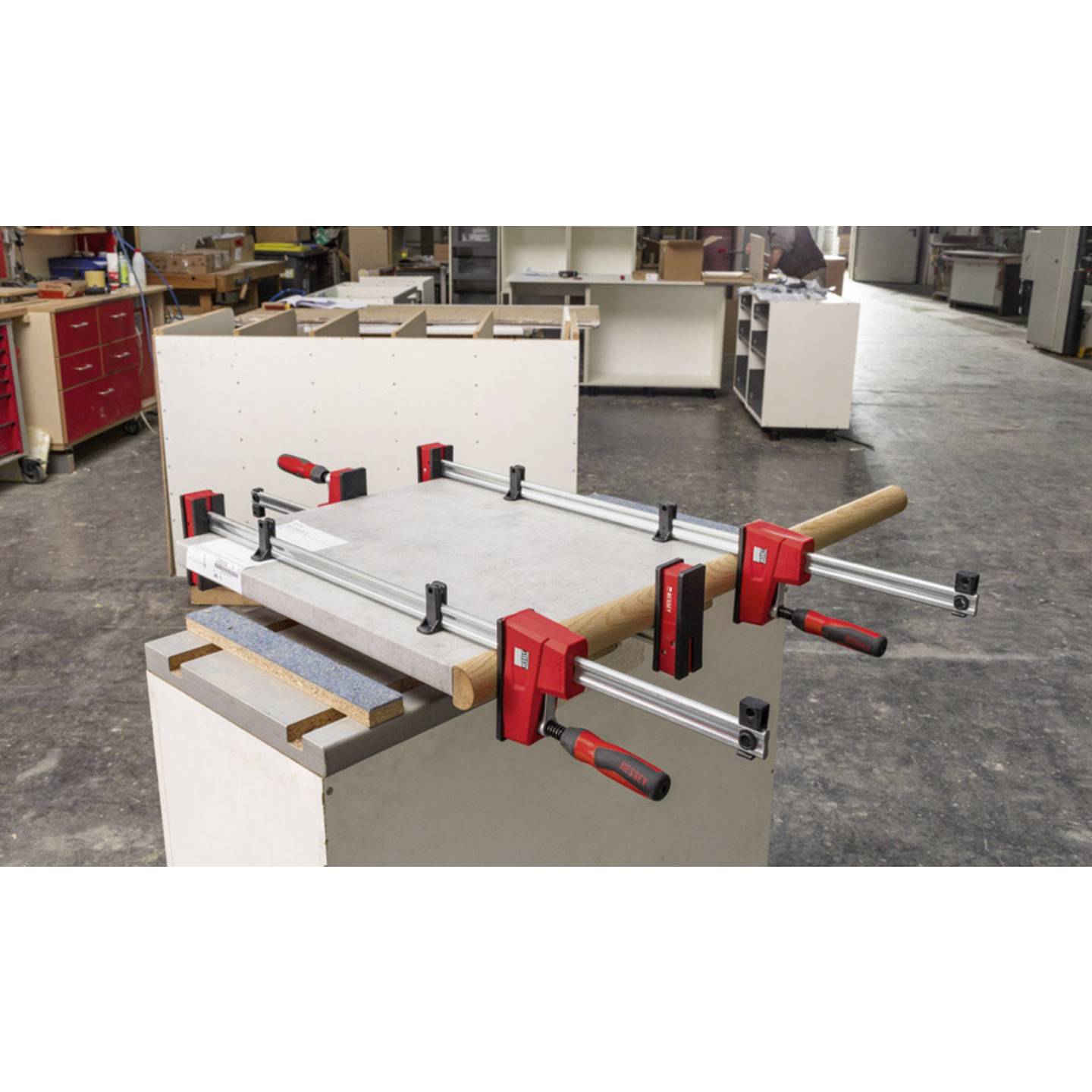 Bessey Korpuszwinge REVO KRE KRE60-2K Verleimzwinge Flächenspanner Schraubzwinge - 4008158040134