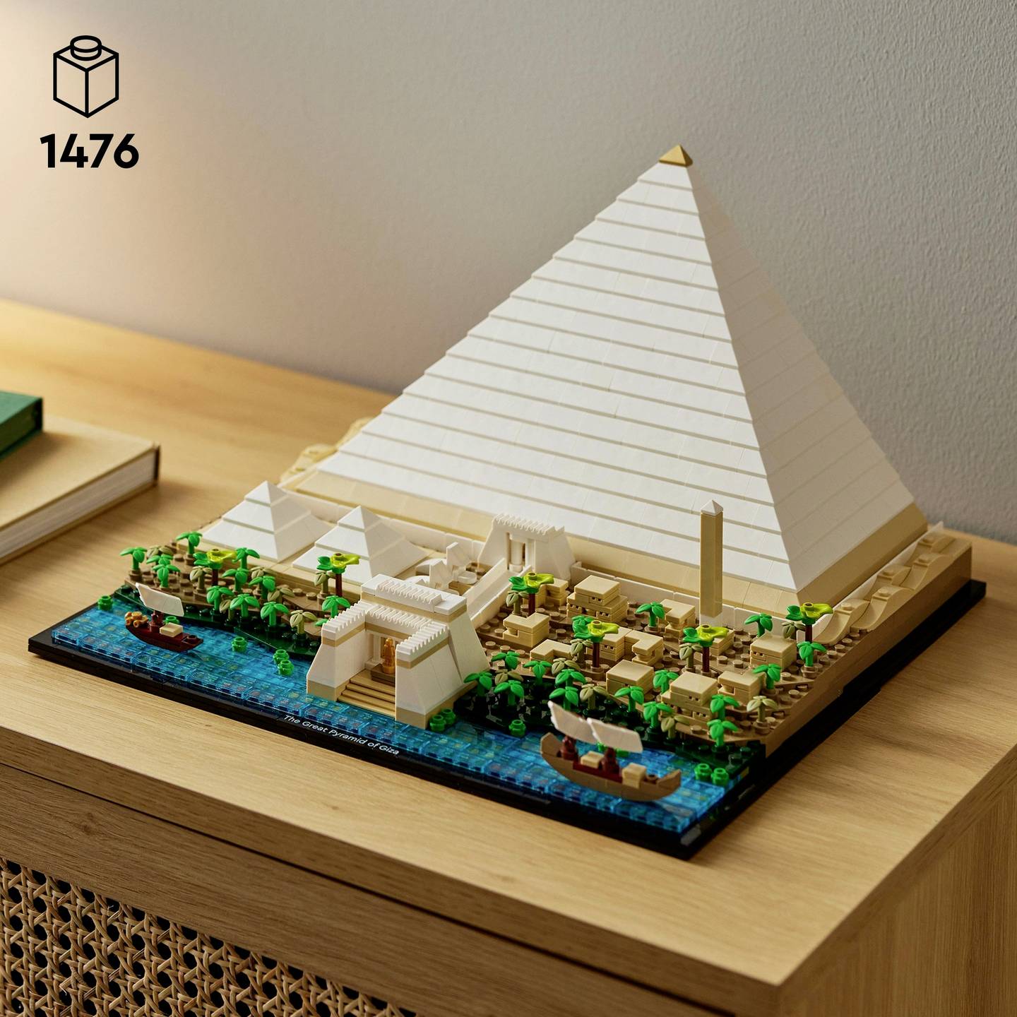 LEGO Architecture Modell 21058 Cheops-Pyramide 1476 Teile Bausatz für Erwachsene - 5702017152349