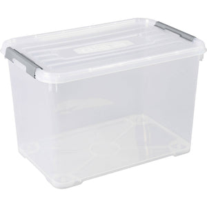 B-Ware Curver Kunststoffbox Aufbewahrungsbox HANDY geschlossen 65l transparent