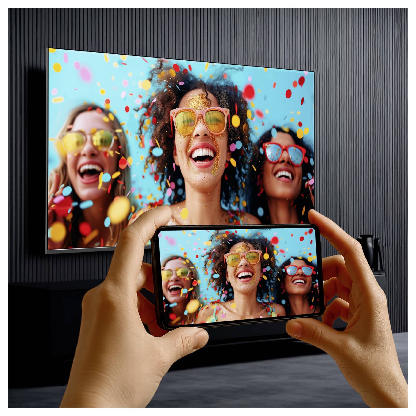 Dyon LED-TV 22 Zoll Smart TV Full HD Fernseher 180cd/m² schwarz 504x342x156mm - 4260552544414