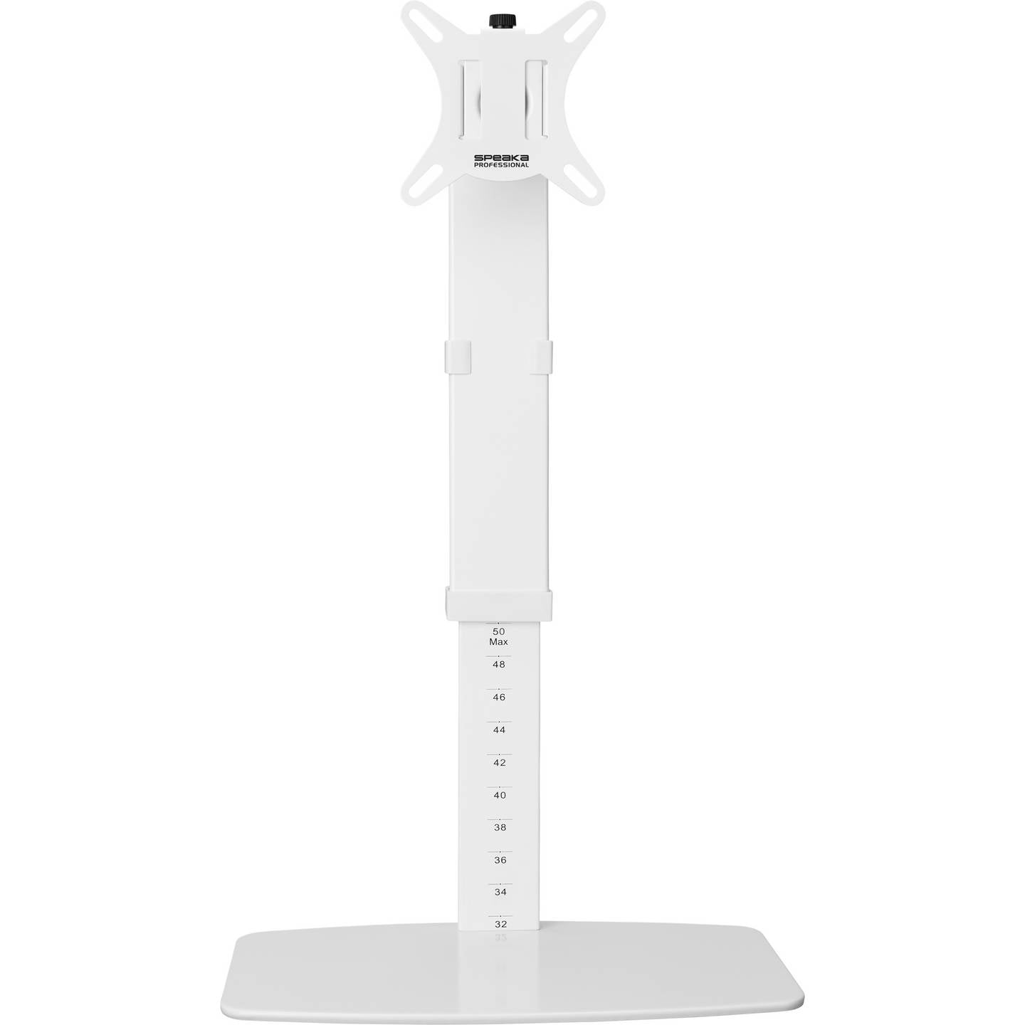 SpeaKa Professional Monitor-Standfuß Höhenverstellbar 360° drehbar 8kg Ständer - 4064161206721